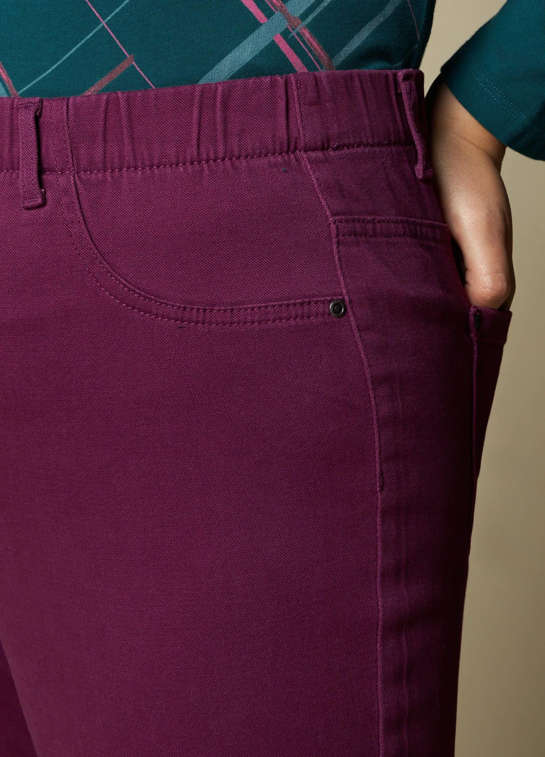 ROSA THEA  Jeggings in cotone stretch donna curvy