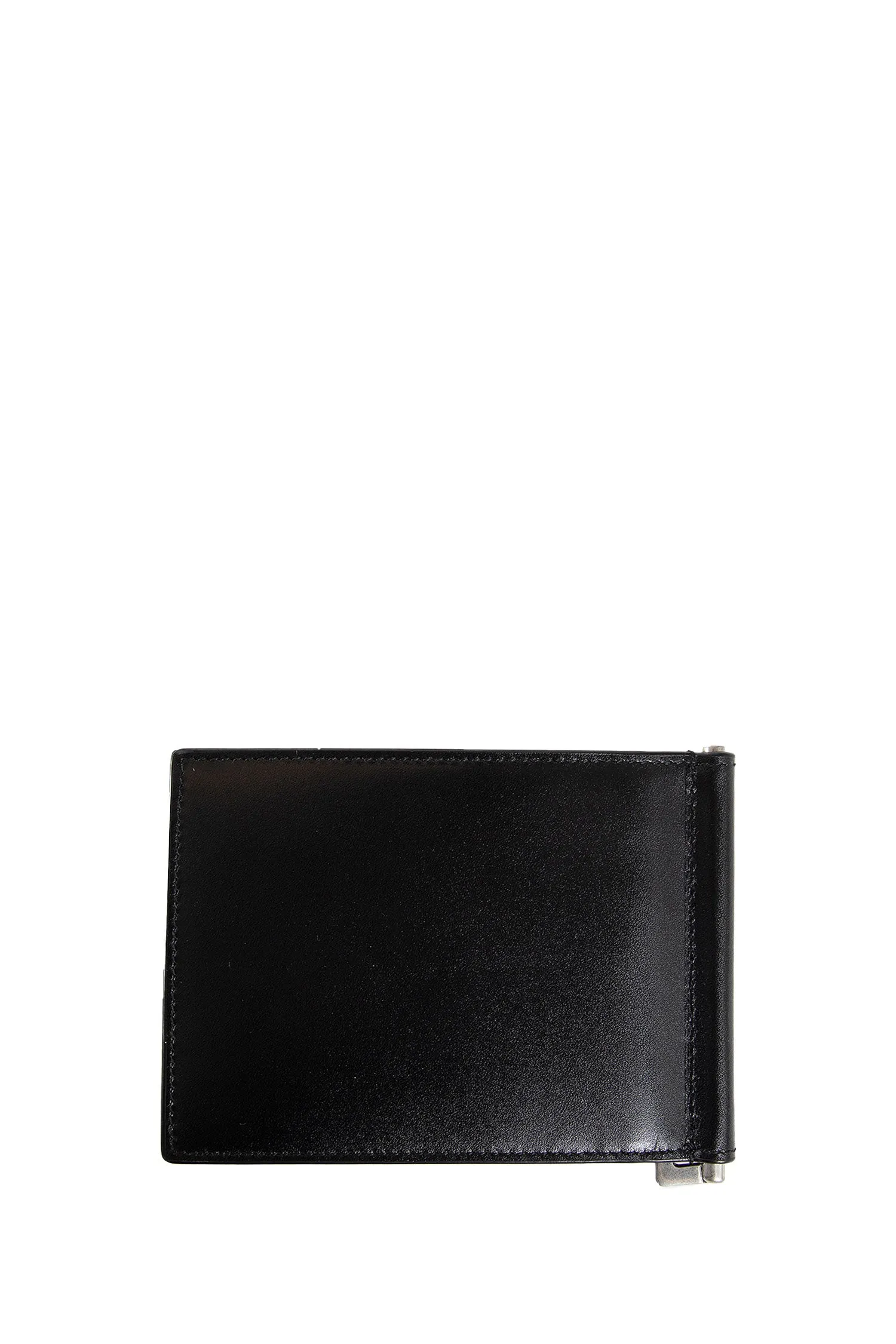 saint laurent  cassandre card case in smooth leather 
