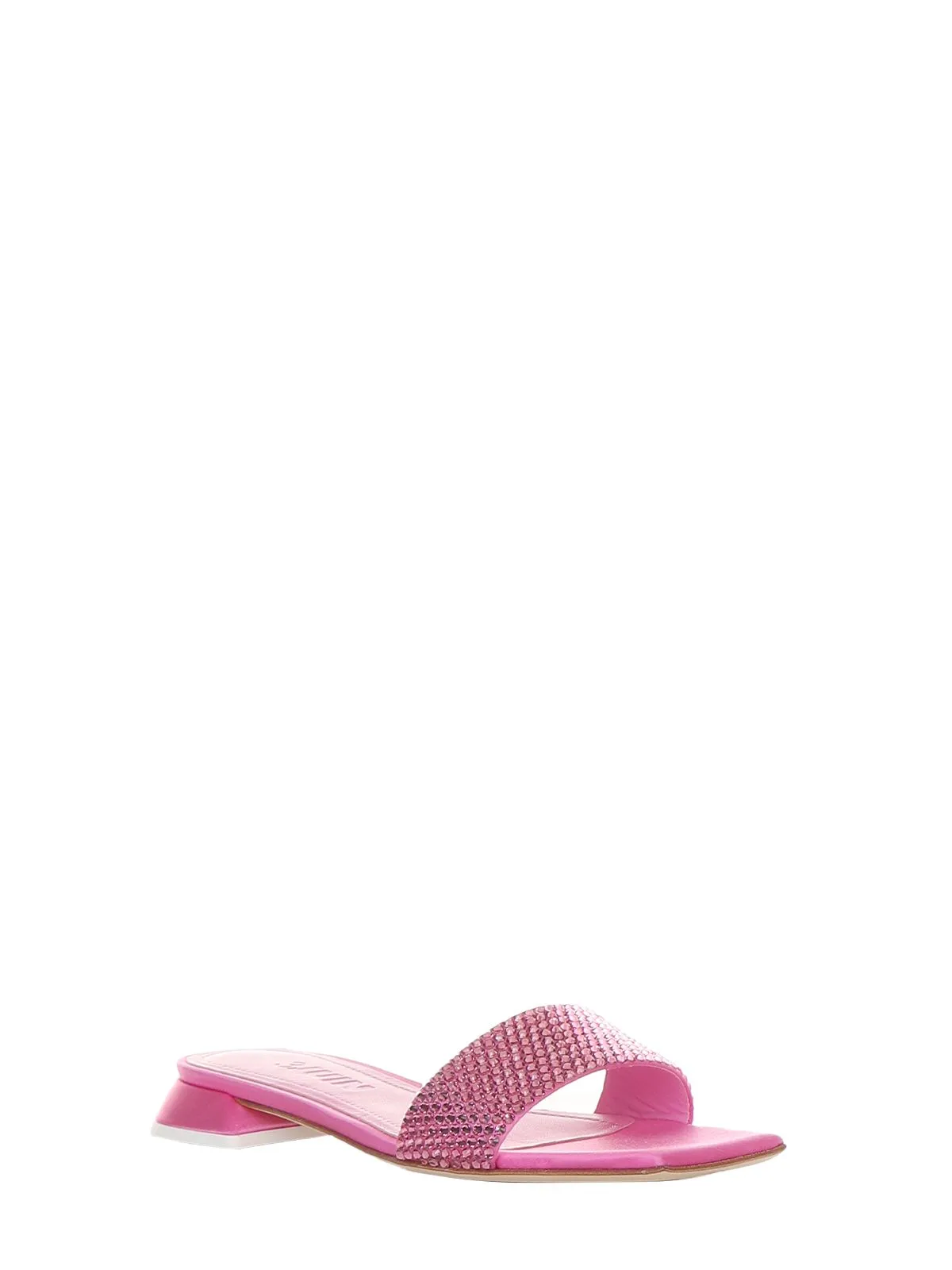 SANDALI BASSI "PARIS 015 KIMI" IN SATIN FUCSIA