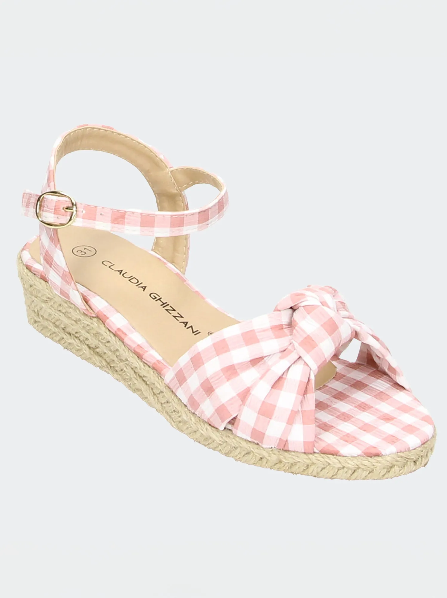 Sandali con zeppa - ROSA