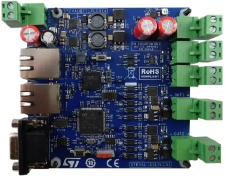 Scheda di valutazione Alimentazione digitale per STM32H723VGT6 Safety-ready industrial PLC evaluation board