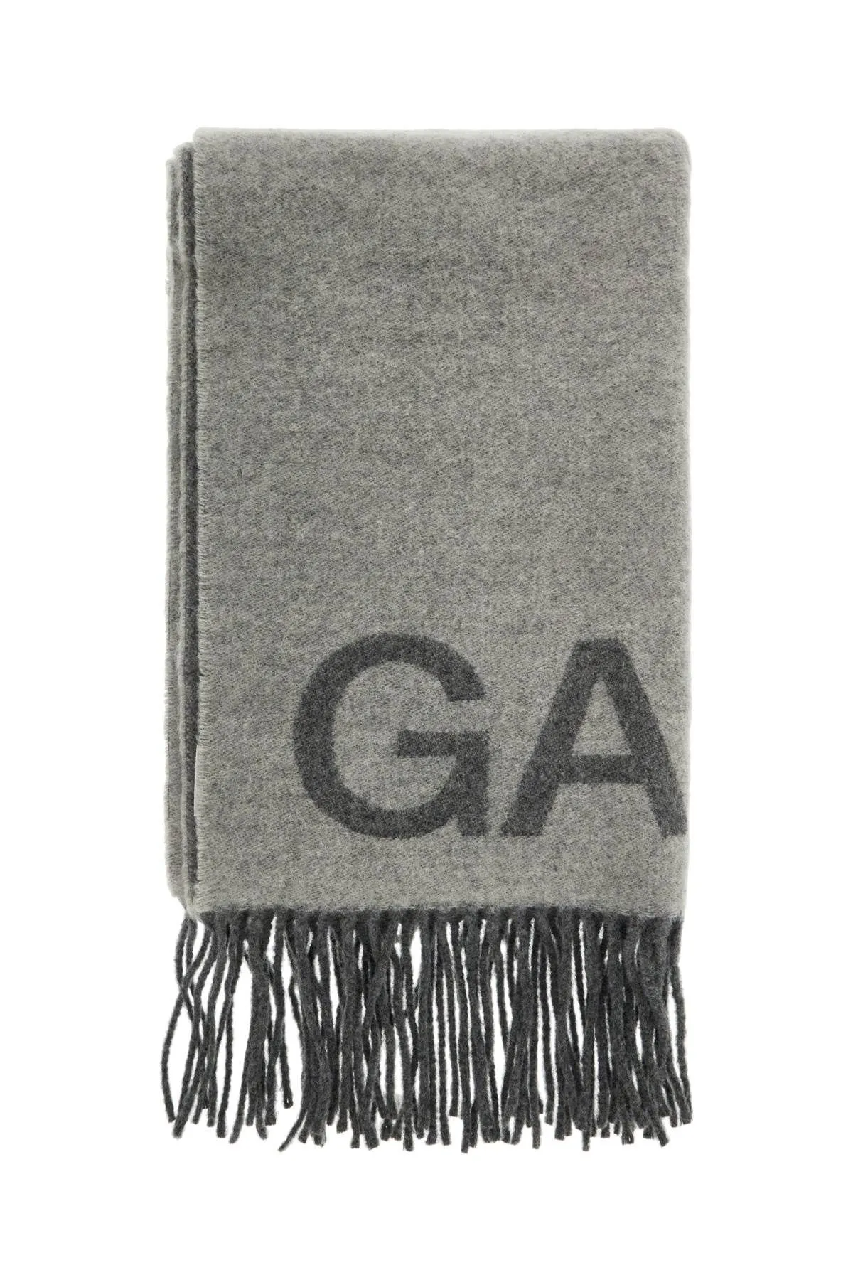 Sciarpa con logo jacquard