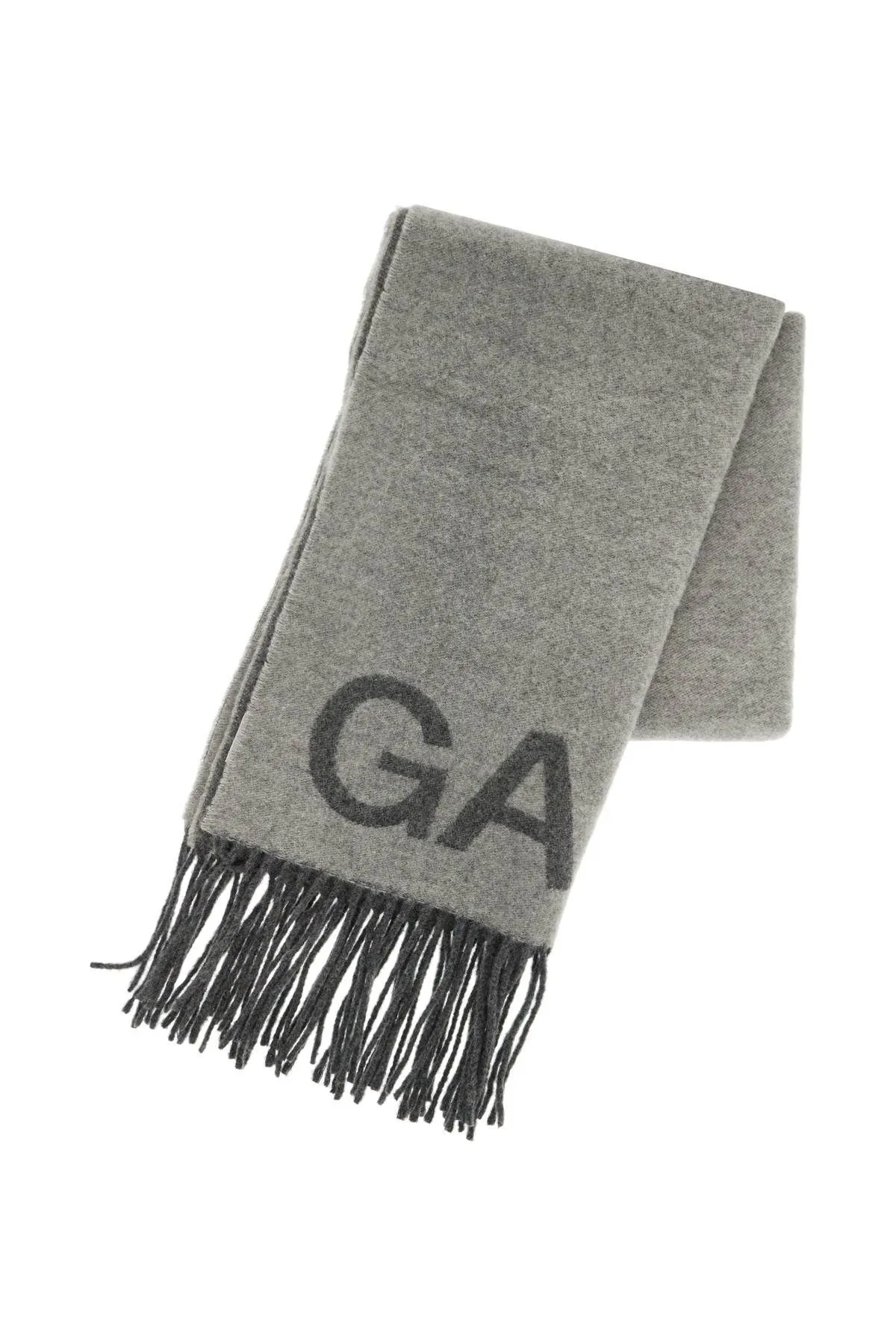 Sciarpa con logo jacquard