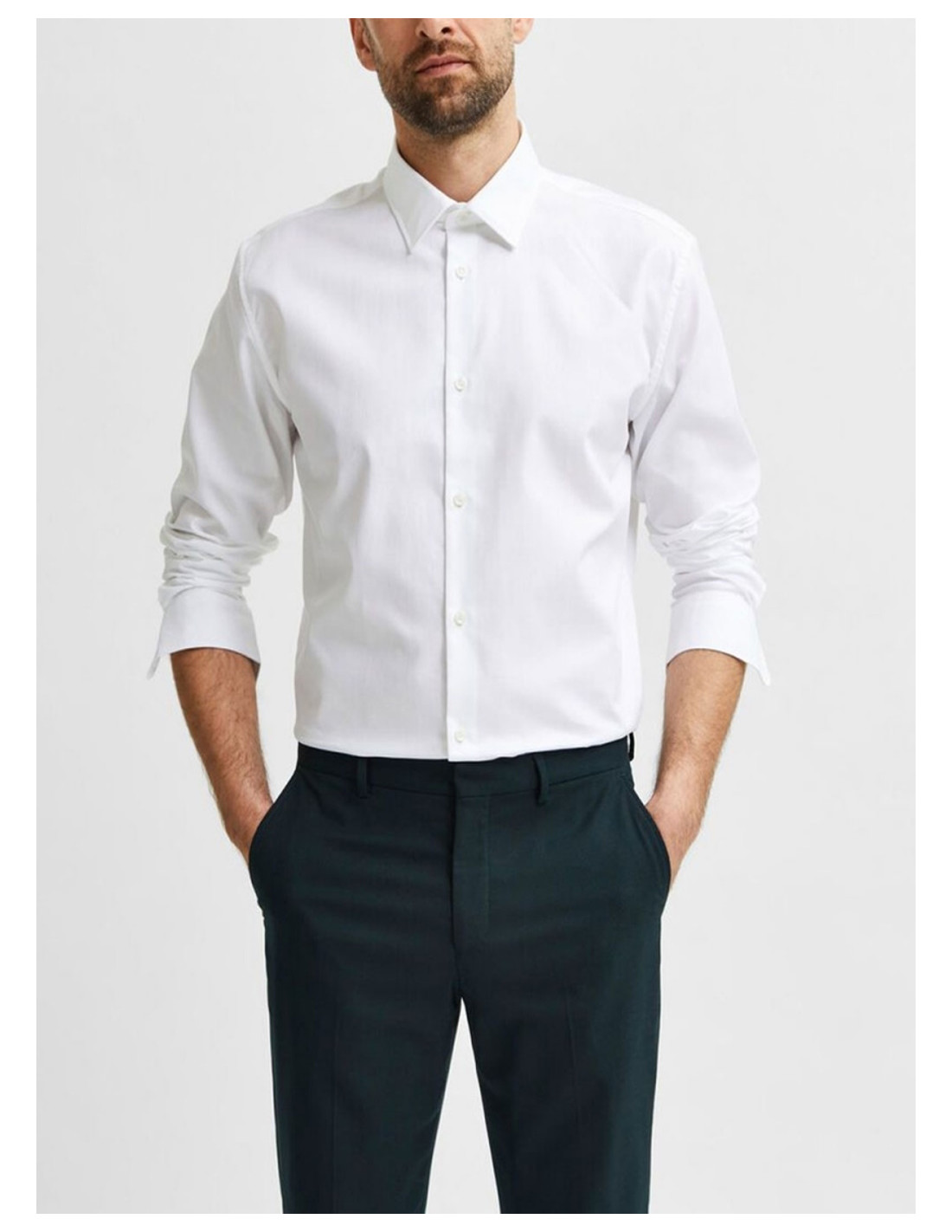 SELECTED CAMICIA UOMO SLHREGETHAN SHIRT LS CLASSIC