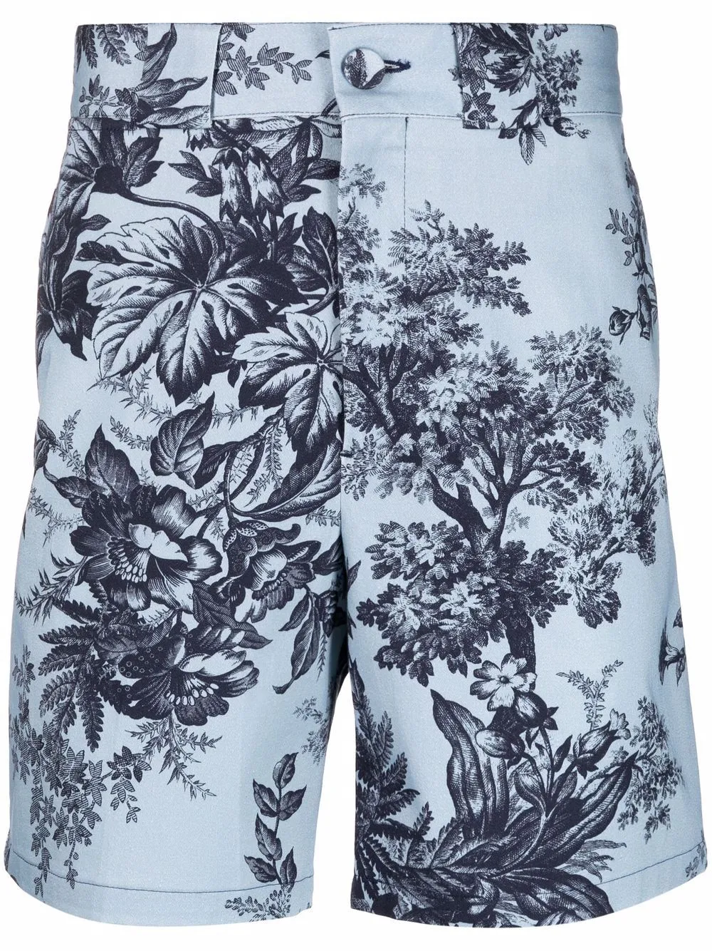 shorts con stampa floreale