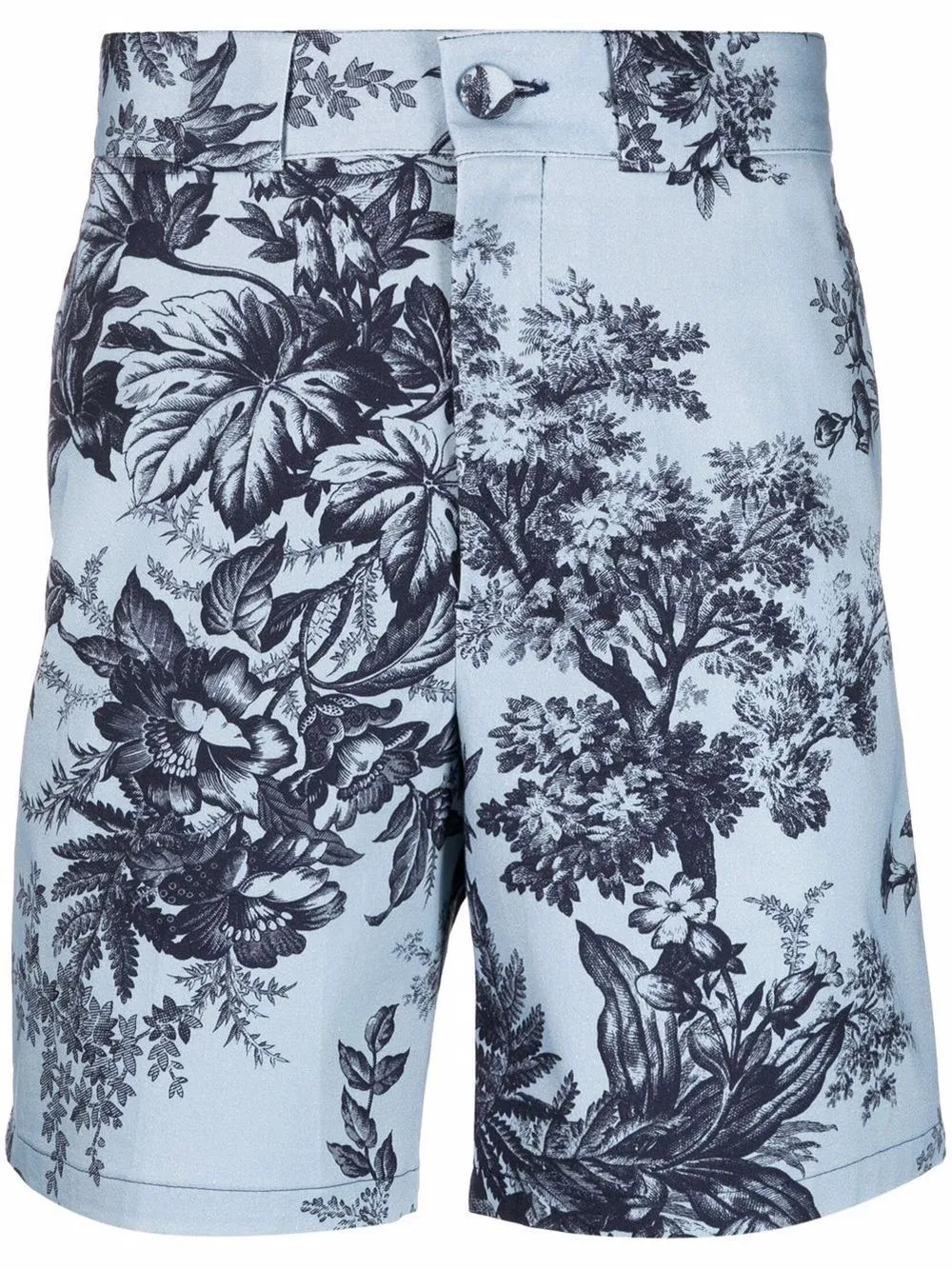 shorts con stampa floreale