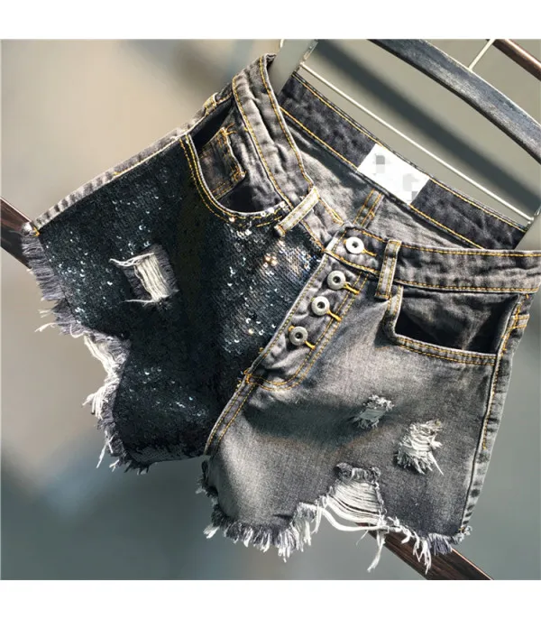 Shorts pailettes Hettes