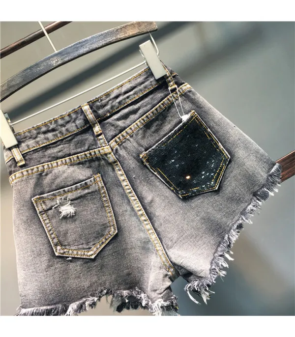 Shorts pailettes Hettes