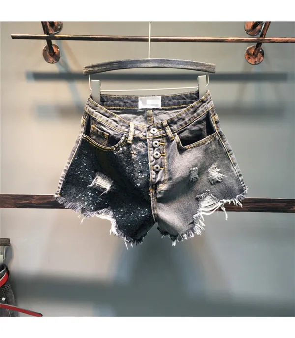 Shorts pailettes Hettes