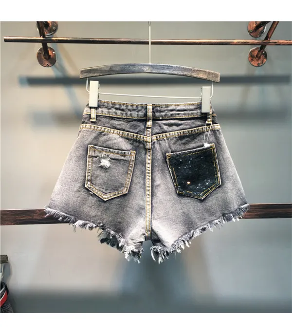 Shorts pailettes Hettes