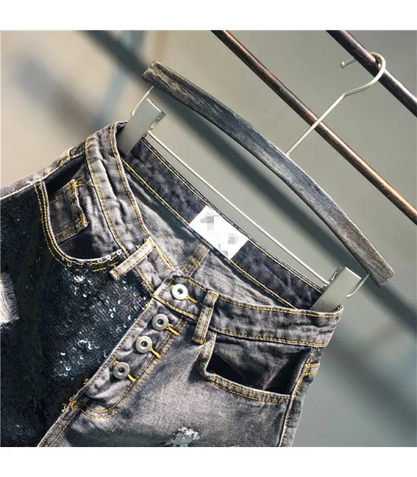 Shorts pailettes Hettes