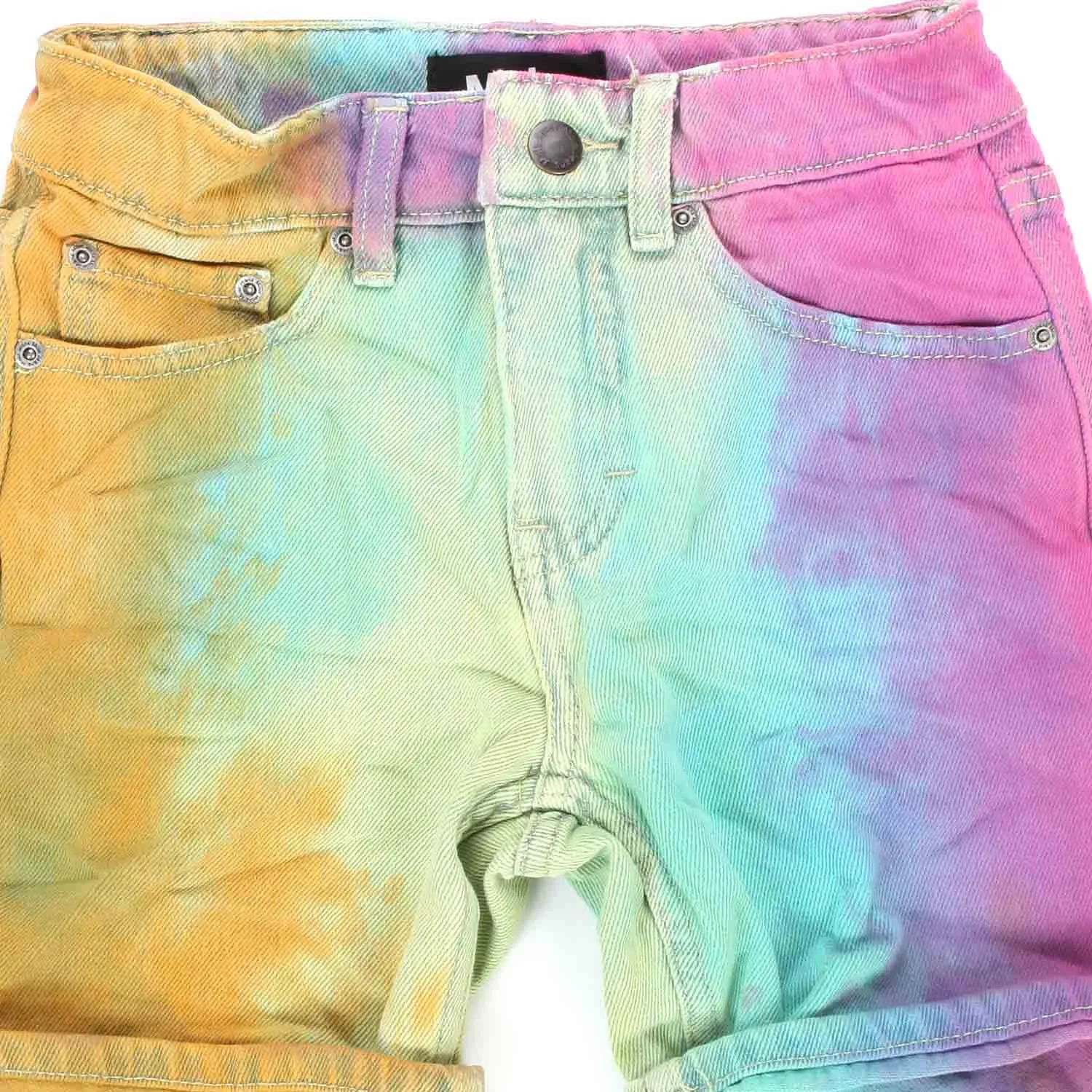 Shorts Unisex Avian In Denim Tie Dye Jr E Teen
