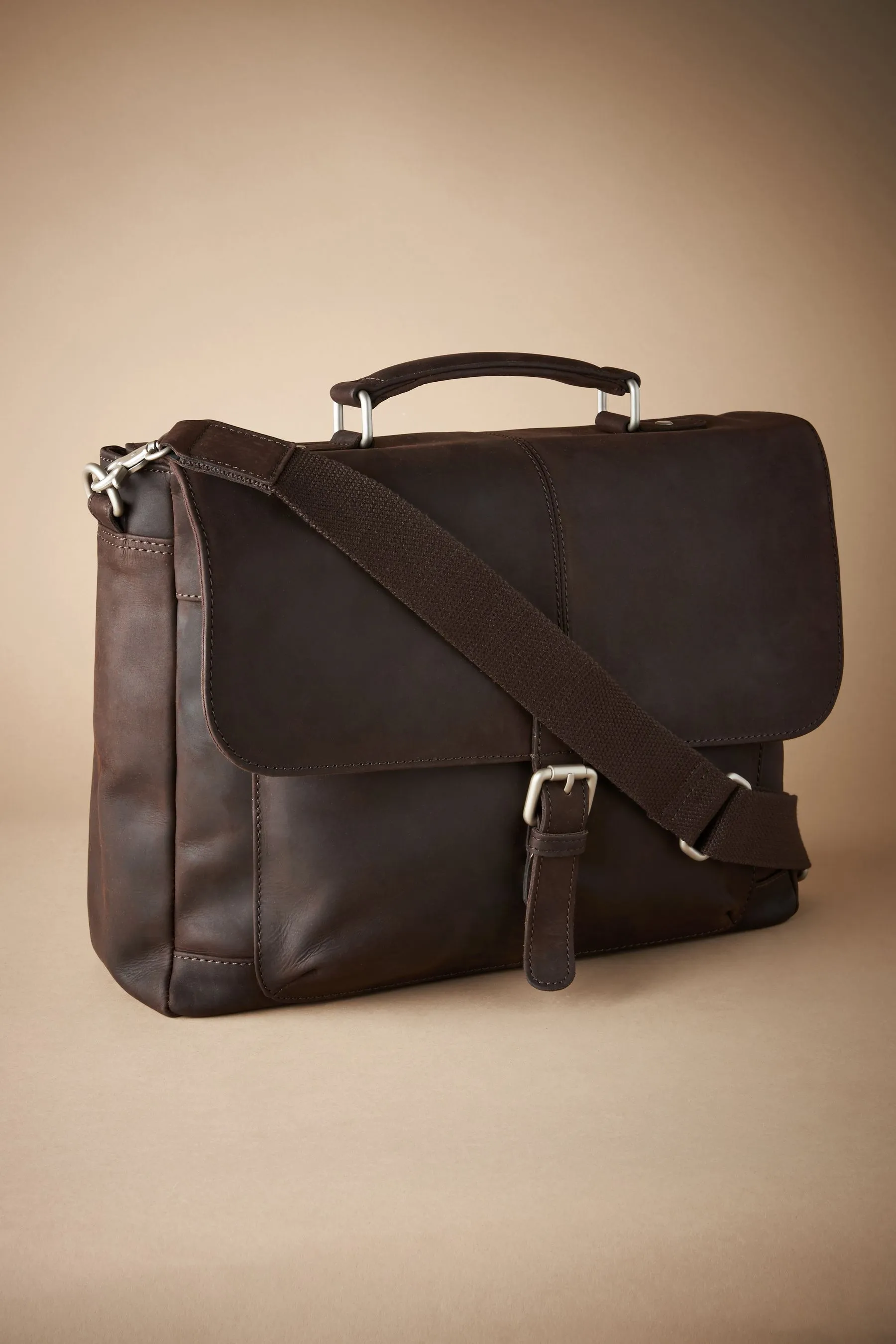 Signature Cartella in Pelle Grassa    