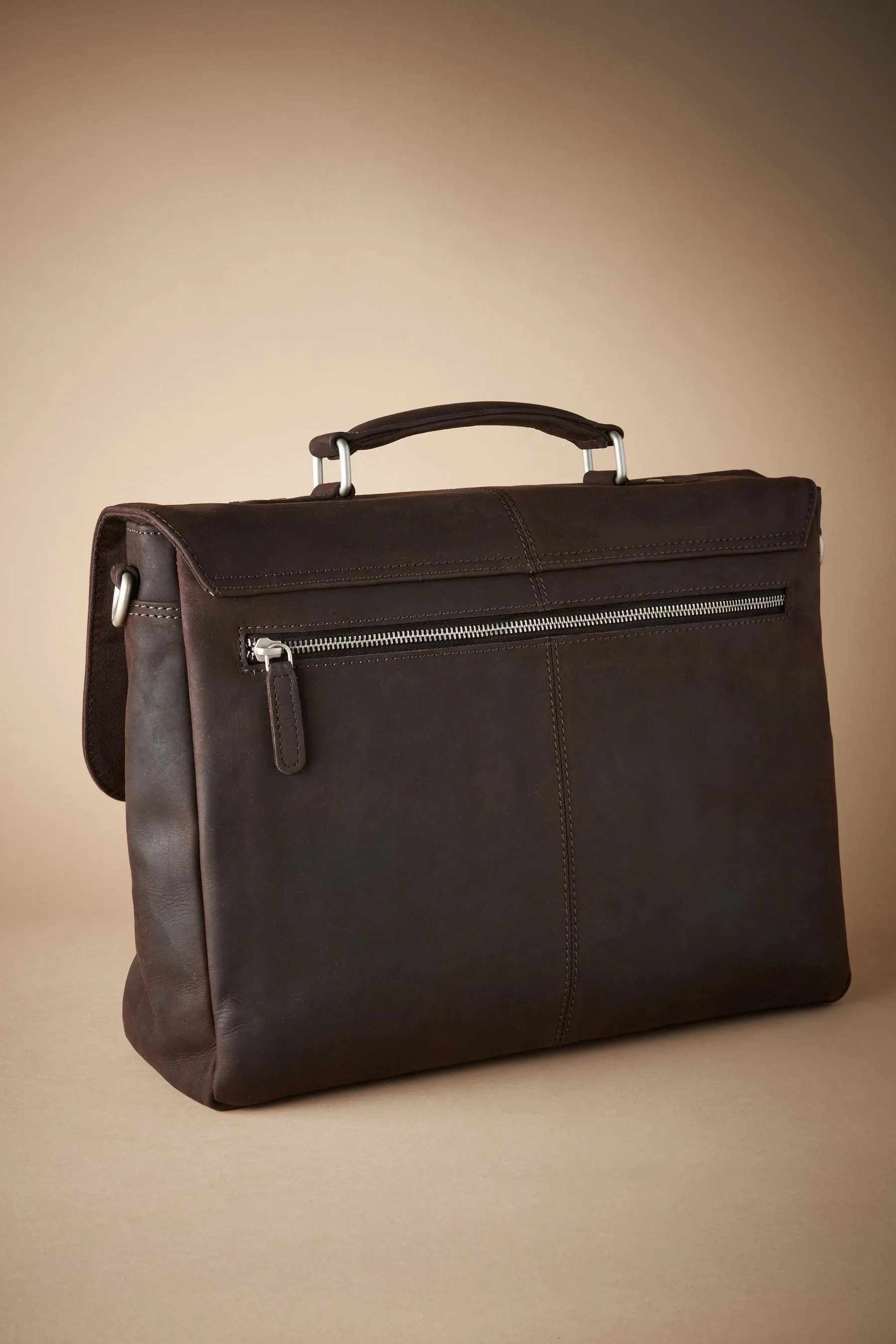 Signature Cartella in Pelle Grassa    