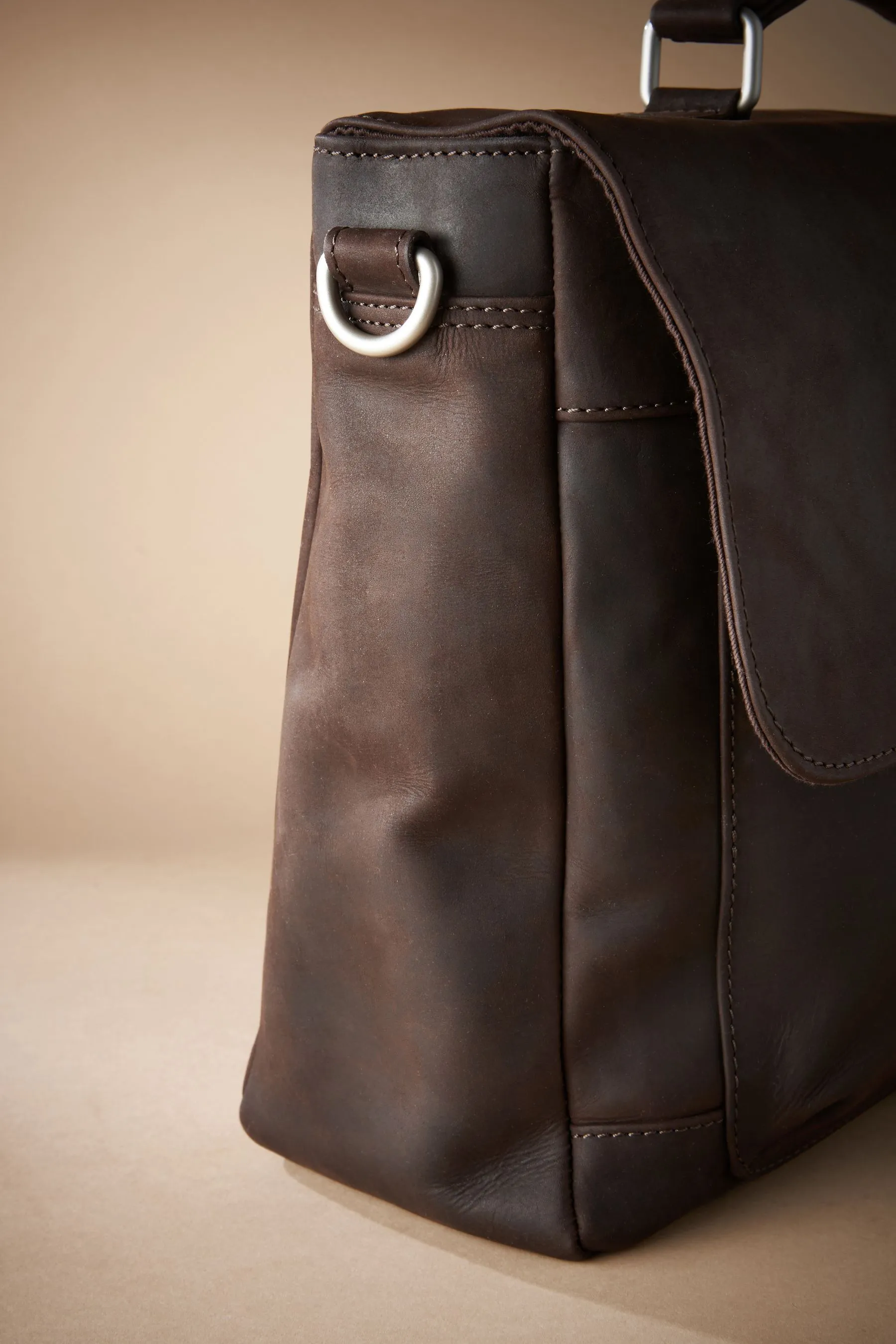 Signature Cartella in Pelle Grassa    