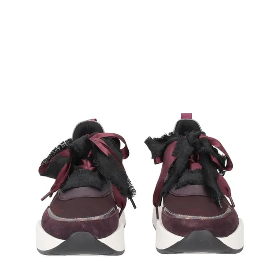 SNEAKER “ANNABELLE” IN TESSUTO CAMOUFLAGE VIOLA