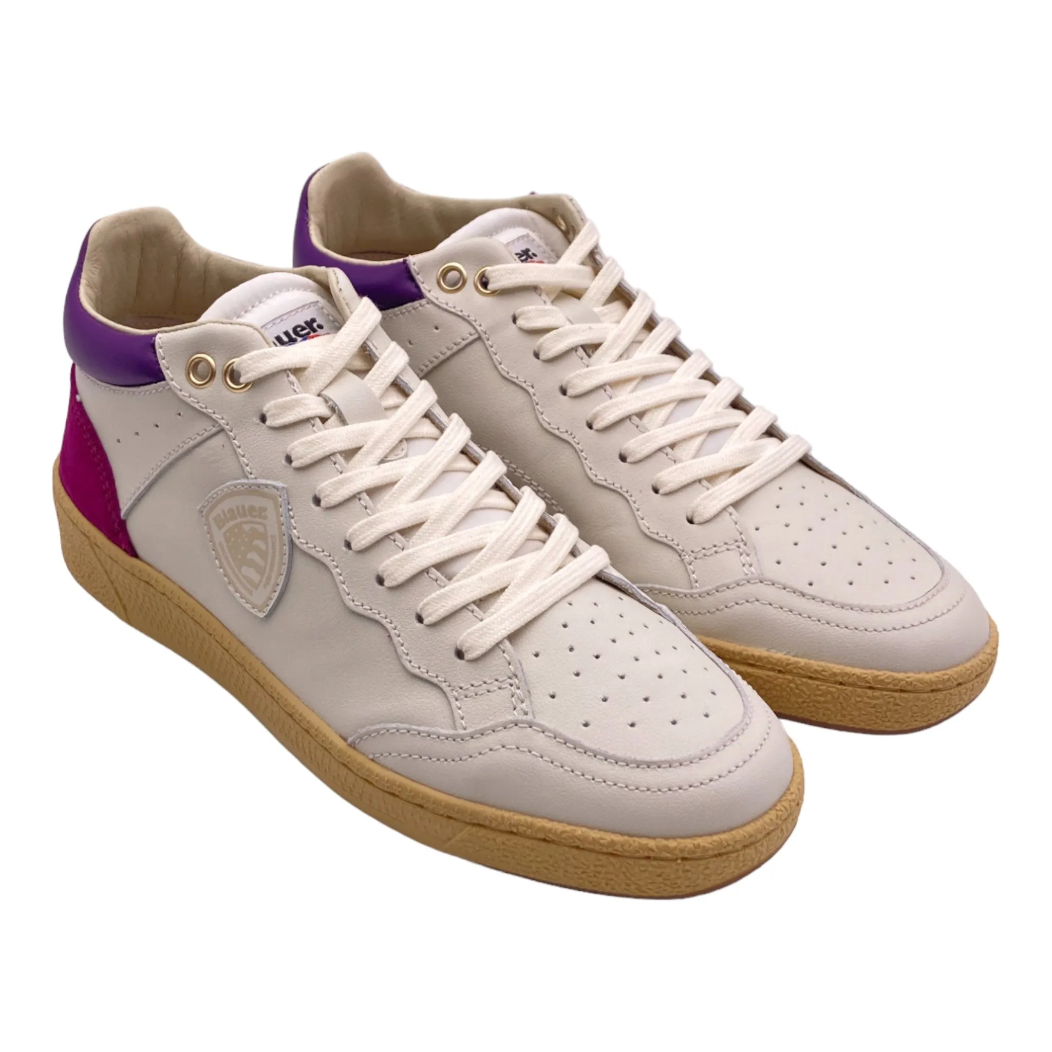 Sneaker Donna Blauer S4OLYMPIA10 WHITE/FUXIA 241