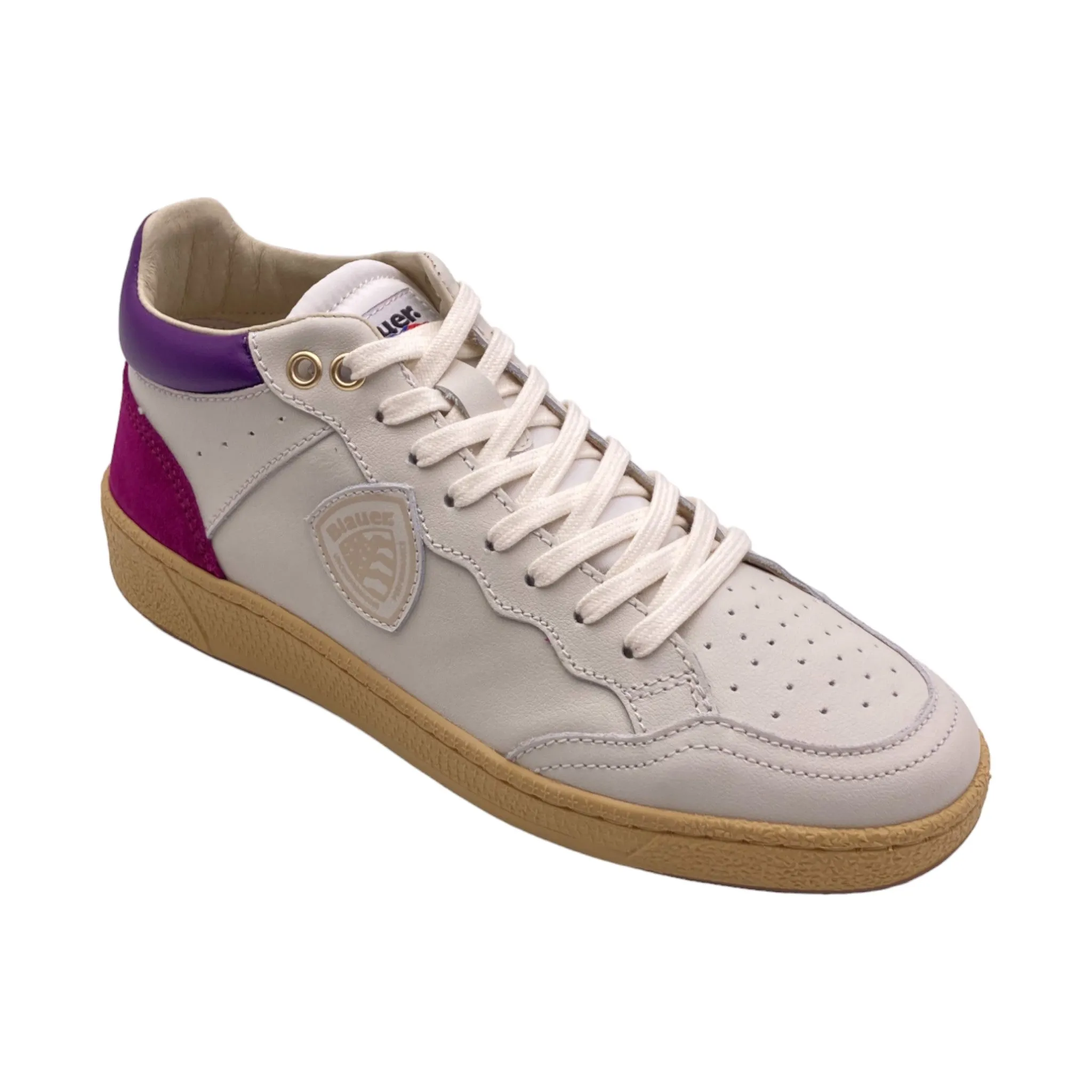 Sneaker Donna Blauer S4OLYMPIA10 WHITE/FUXIA 241