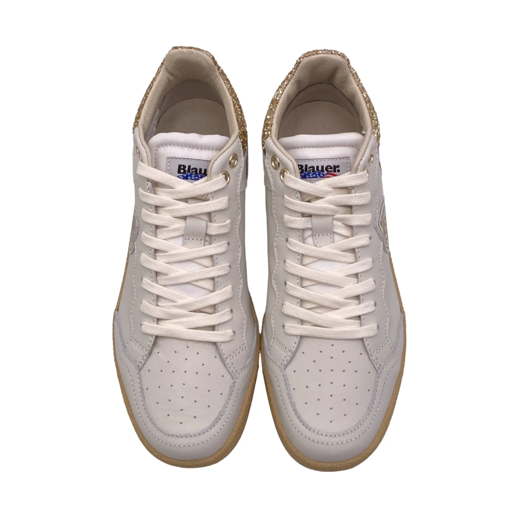 Sneaker Donna Blauer S4OLYMPIA10/GLI WHITE/PLATINO