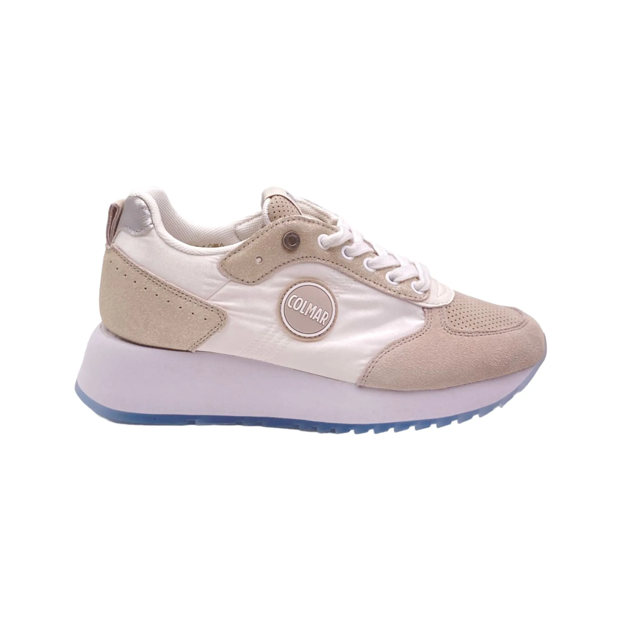 Sneaker Donna Colmar 110 TRAVIS PRIME WRINKLE white-lt warm