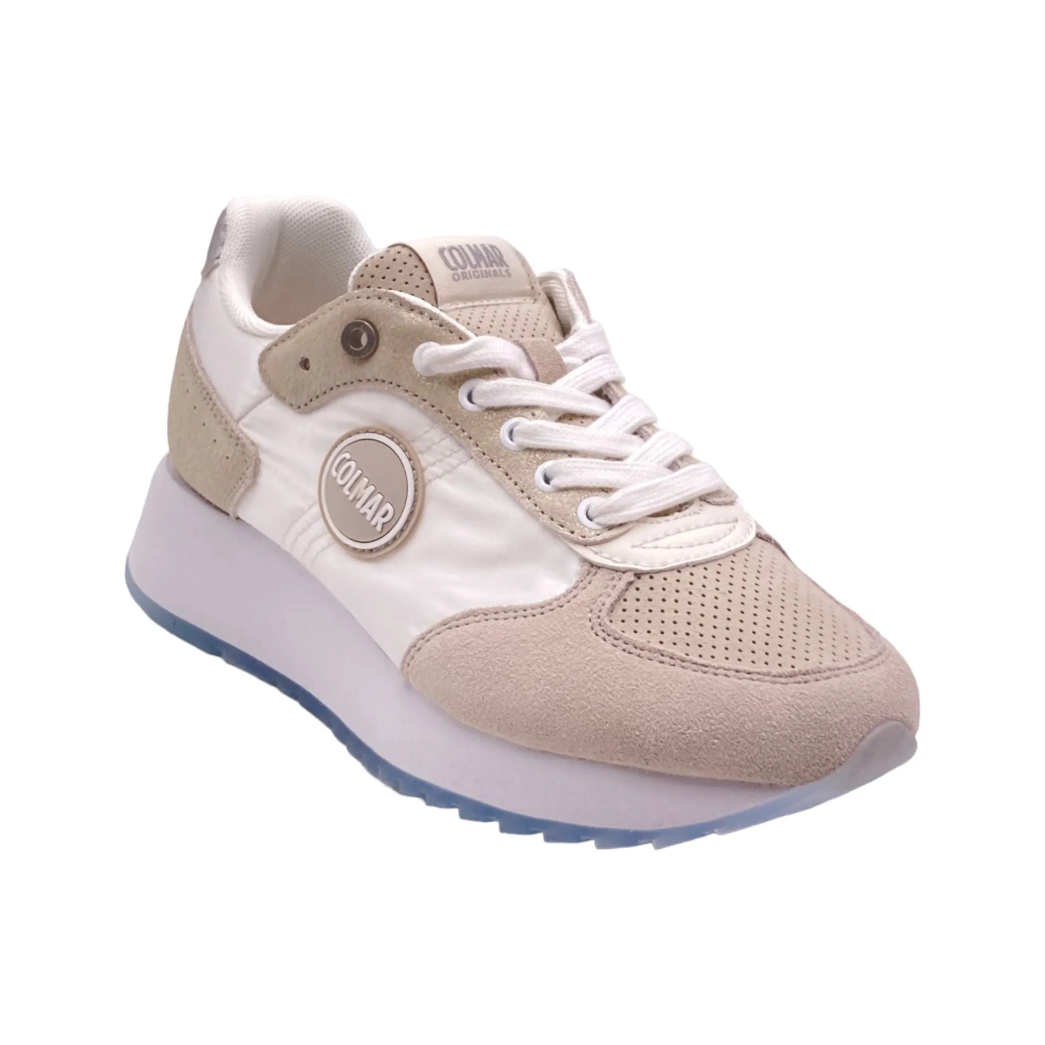 Sneaker Donna Colmar 110 TRAVIS PRIME WRINKLE white-lt warm