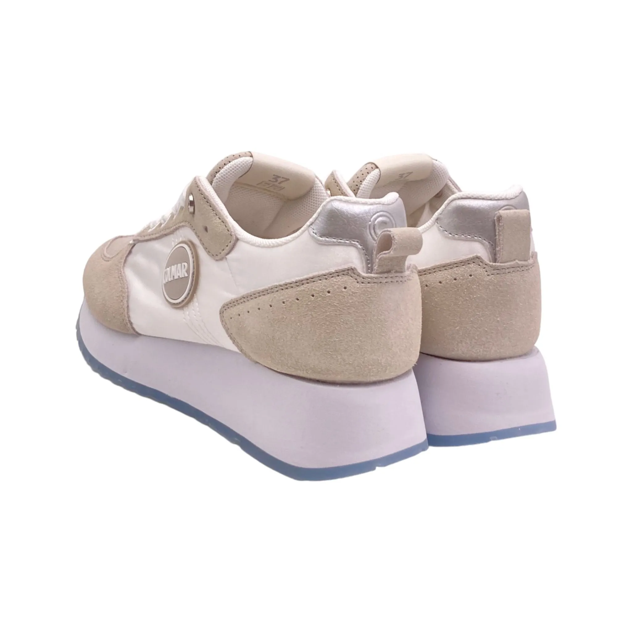 Sneaker Donna Colmar 110 TRAVIS PRIME WRINKLE white-lt warm