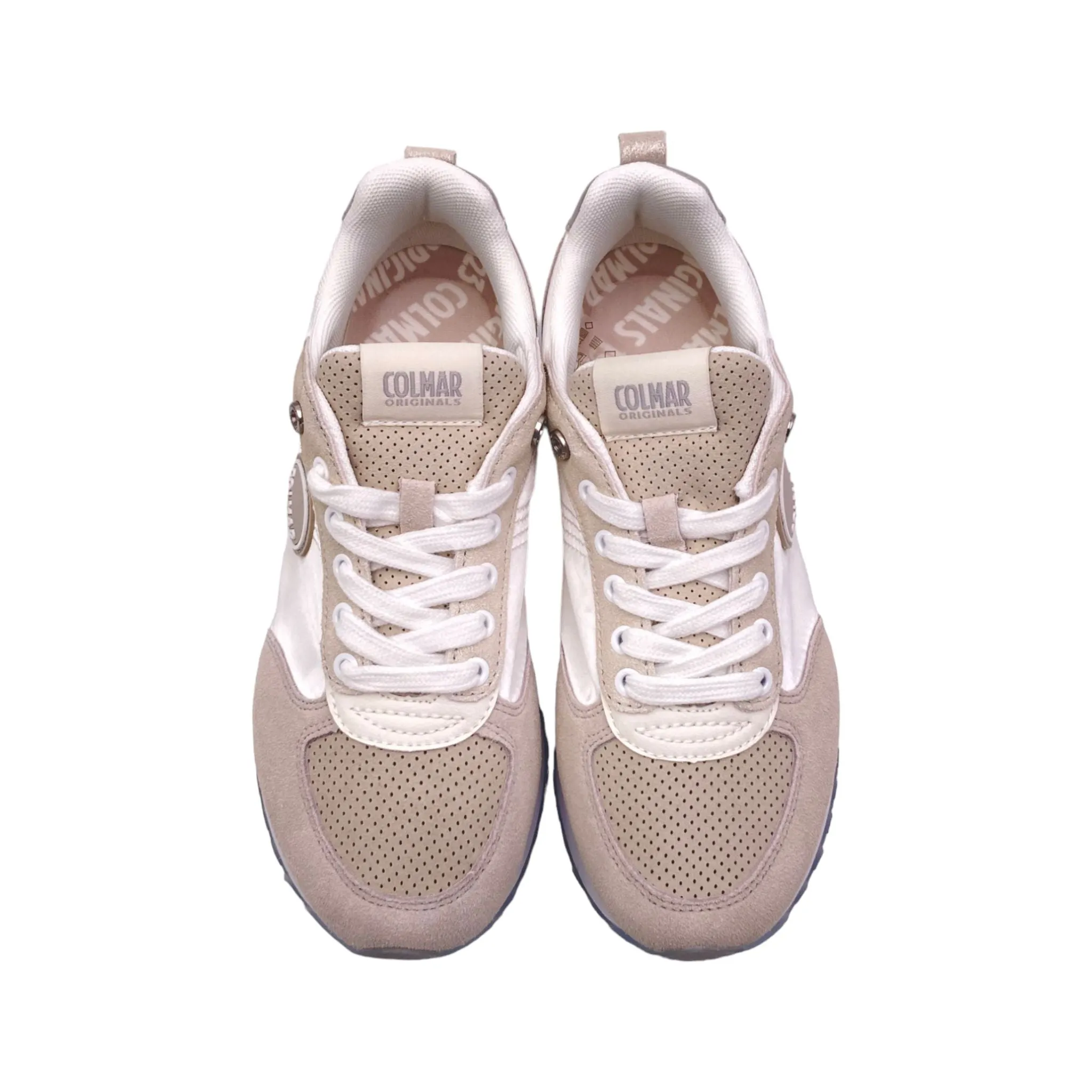 Sneaker Donna Colmar 110 TRAVIS PRIME WRINKLE white-lt warm