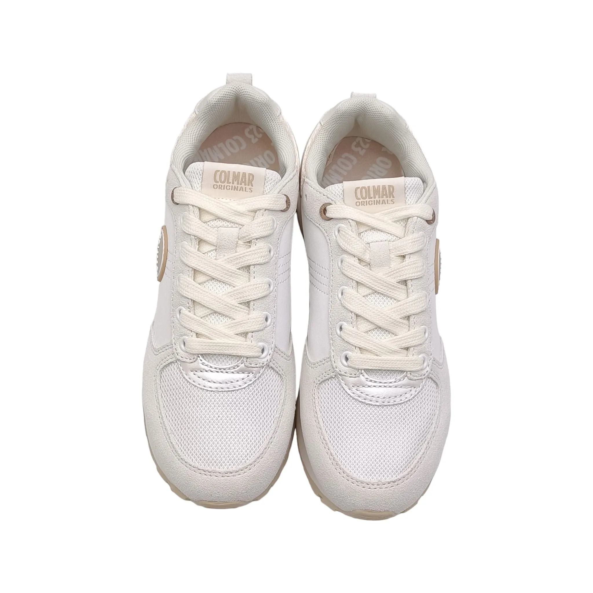 Sneaker Donna Colmar TRAVIS AUTHENTIC white/beige