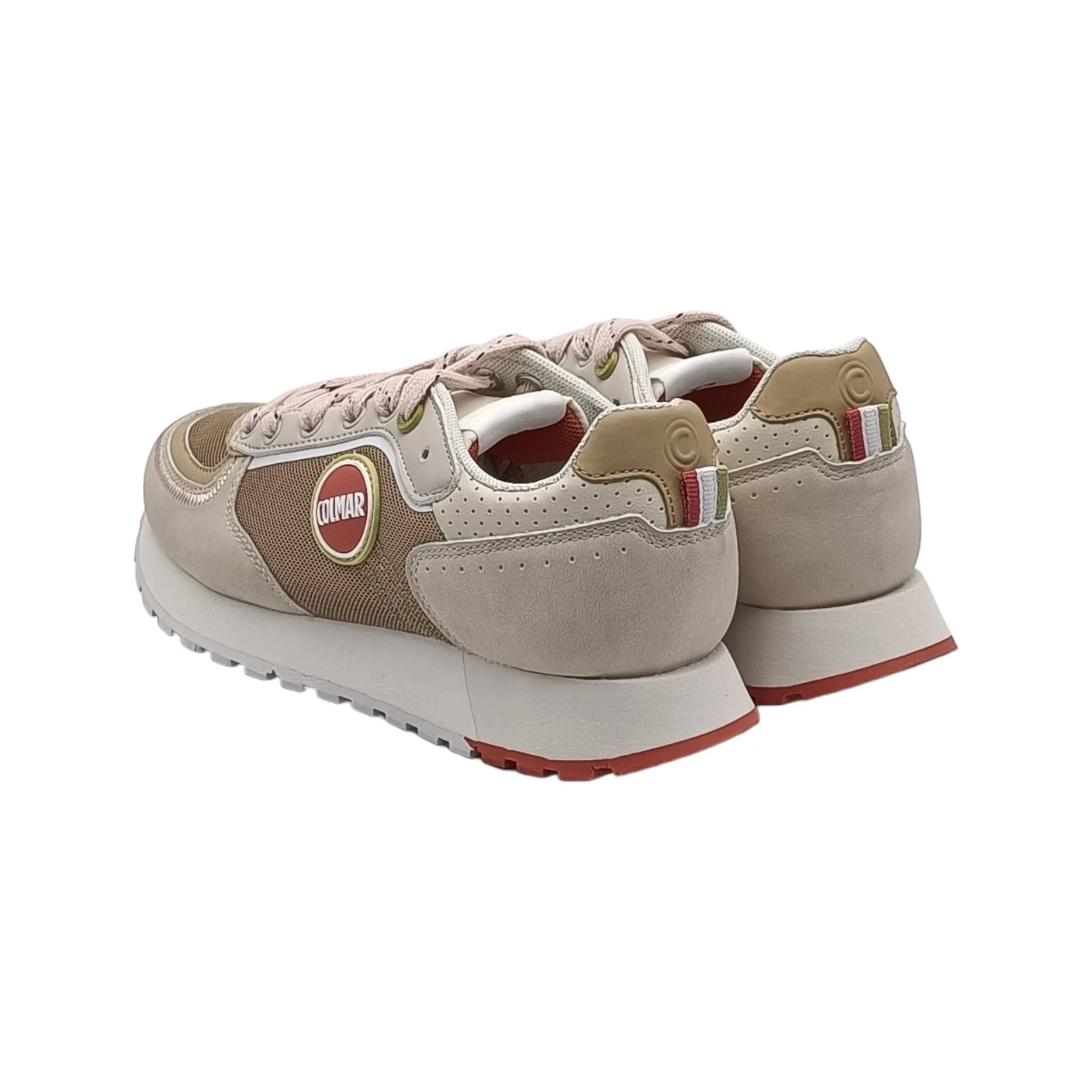 Sneaker Donna Colmar TRAVIS TOASTY beige-coral-light pink