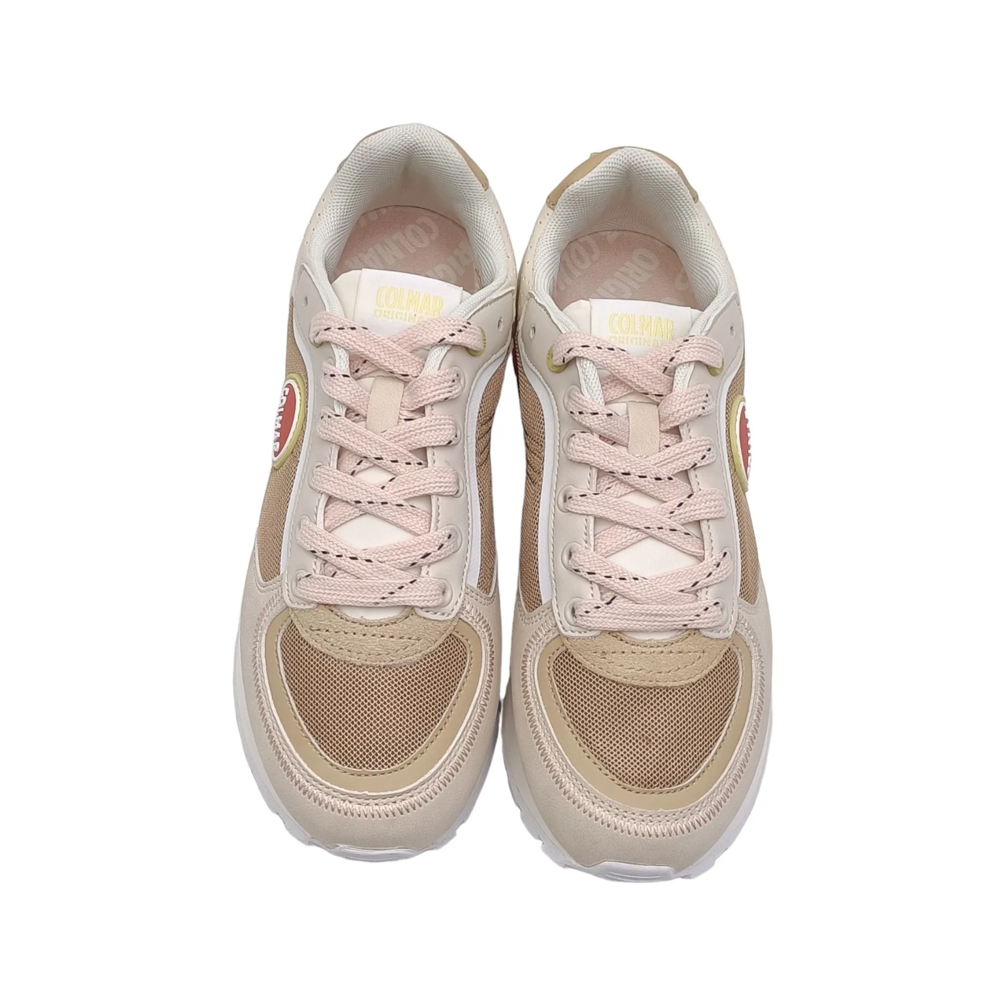 Sneaker Donna Colmar TRAVIS TOASTY beige-coral-light pink