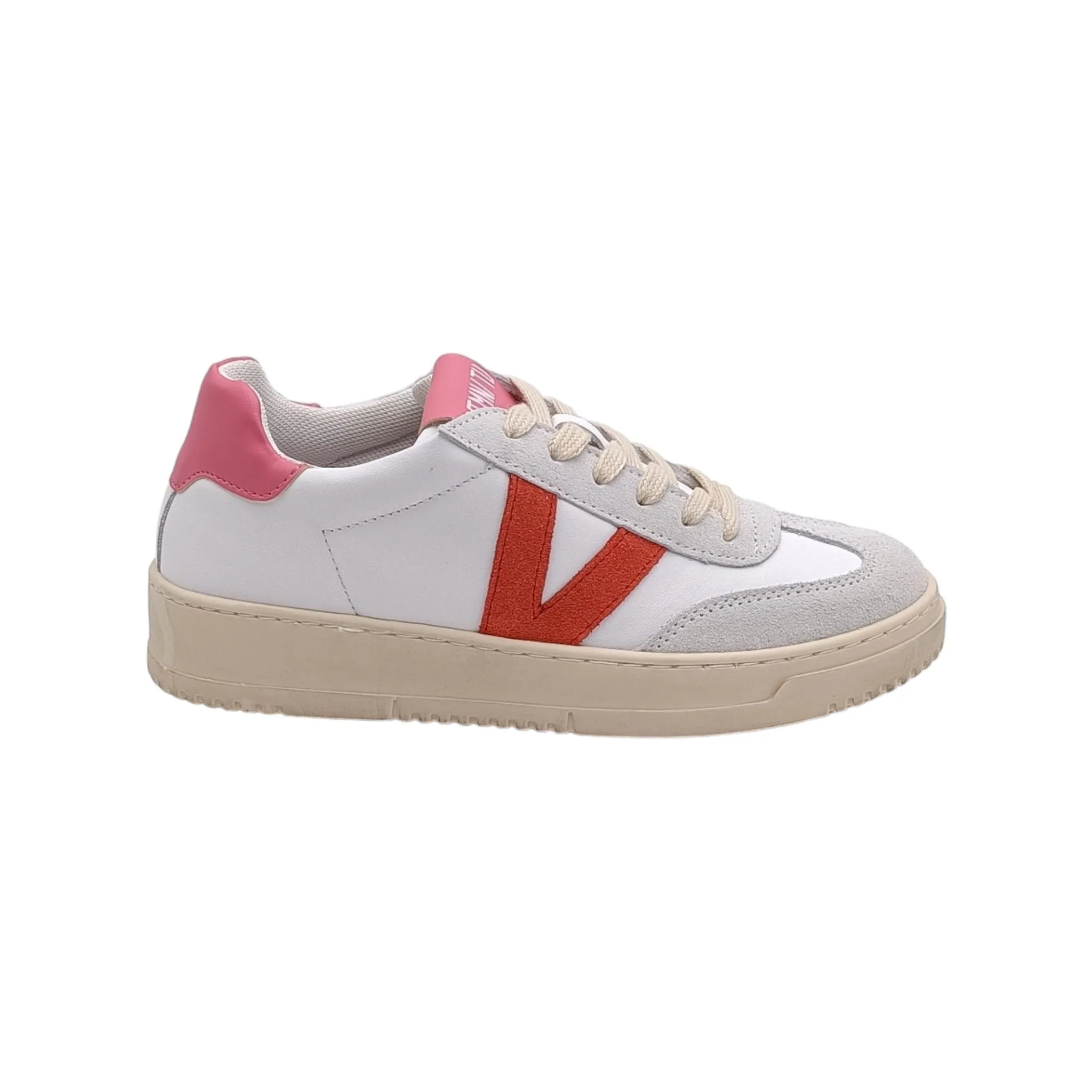 Sneaker Donna DUBAI 5 vitamina tu bianco/salmone