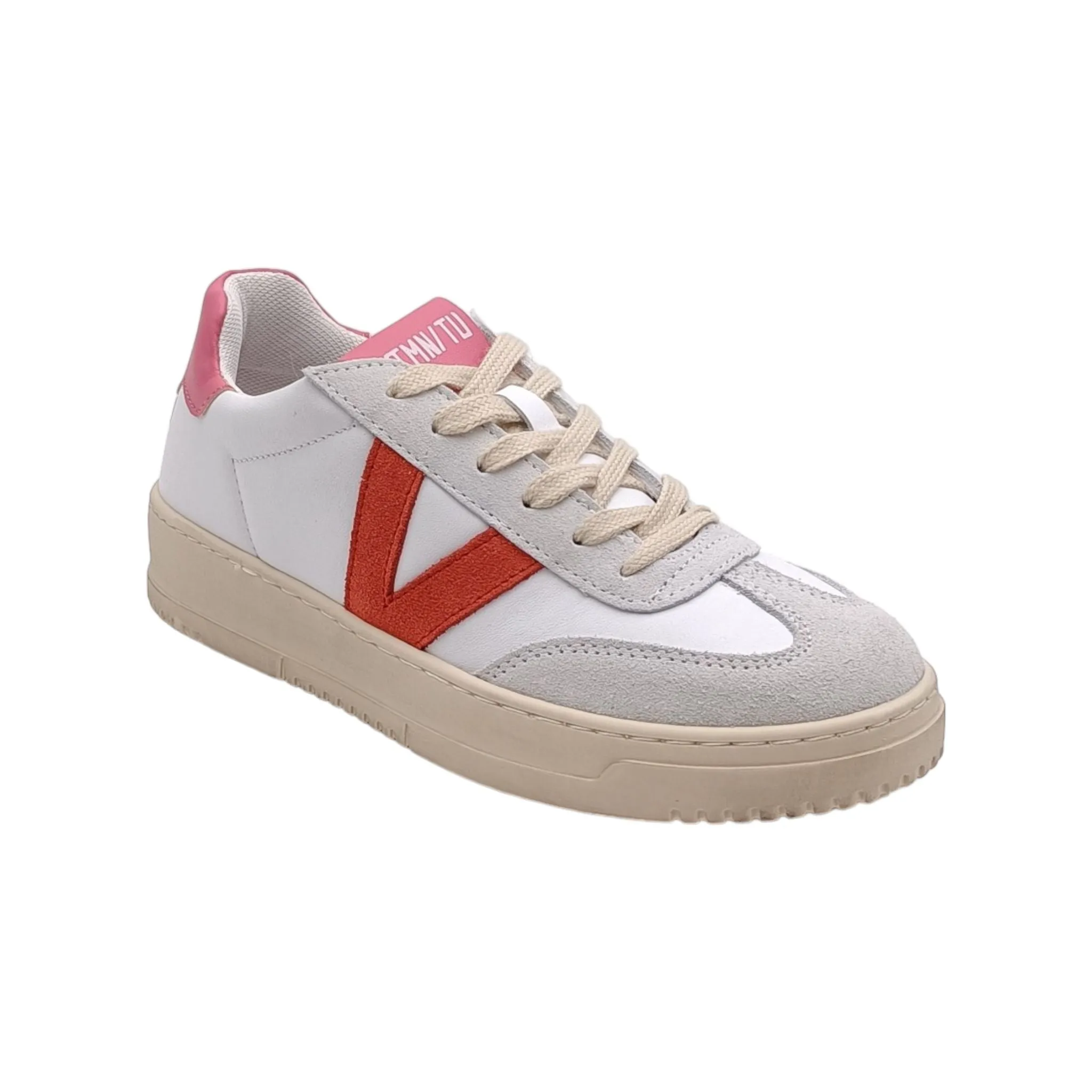 Sneaker Donna DUBAI 5 vitamina tu bianco/salmone