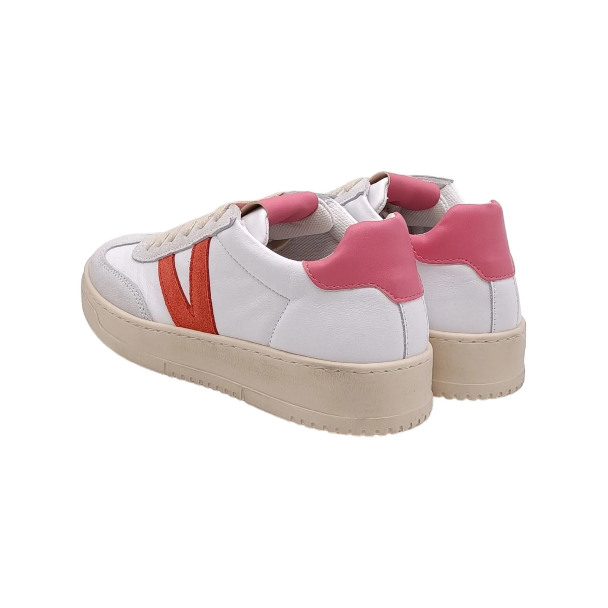 Sneaker Donna DUBAI 5 vitamina tu bianco/salmone