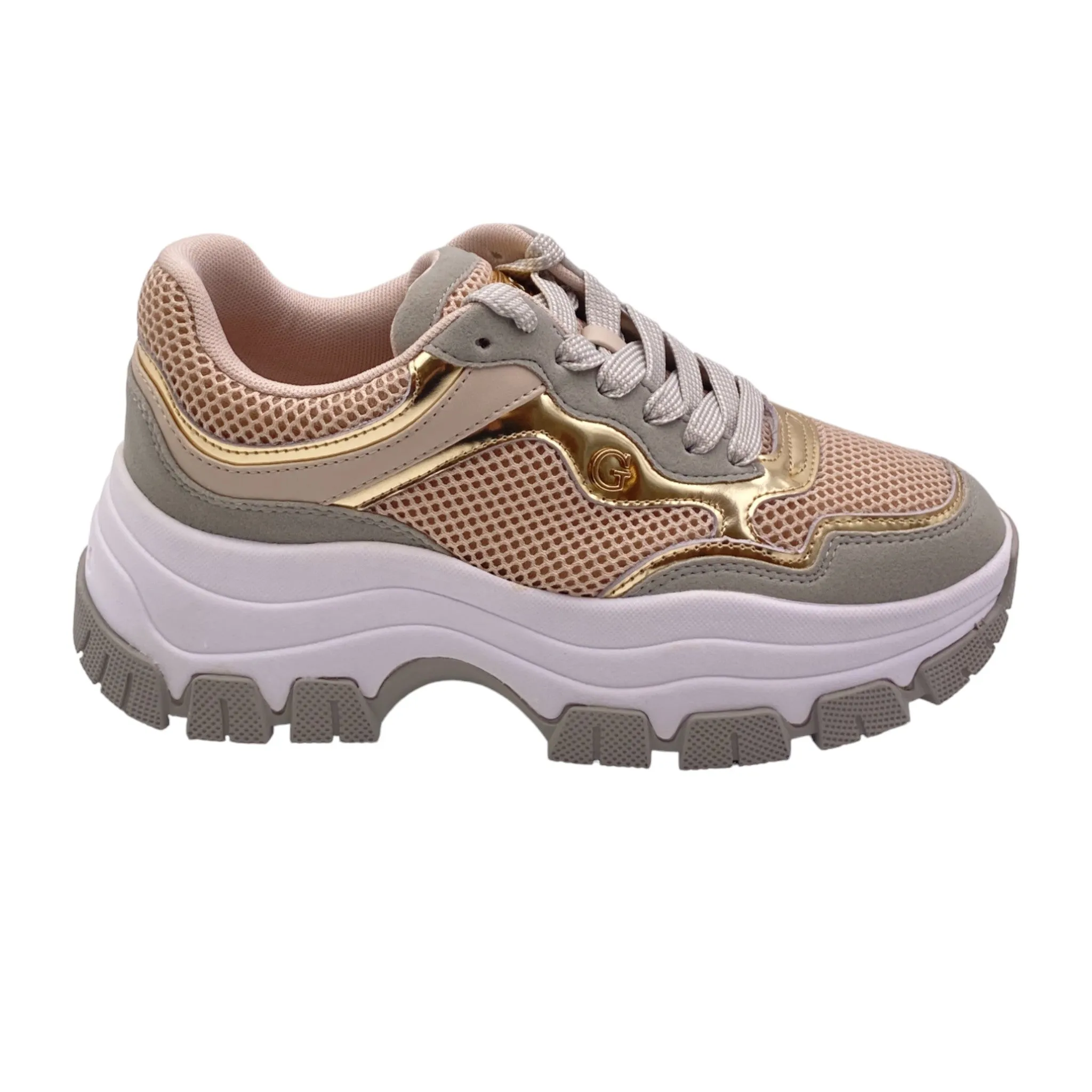 Sneaker Donna Guess FLPBR2FAB12 sand