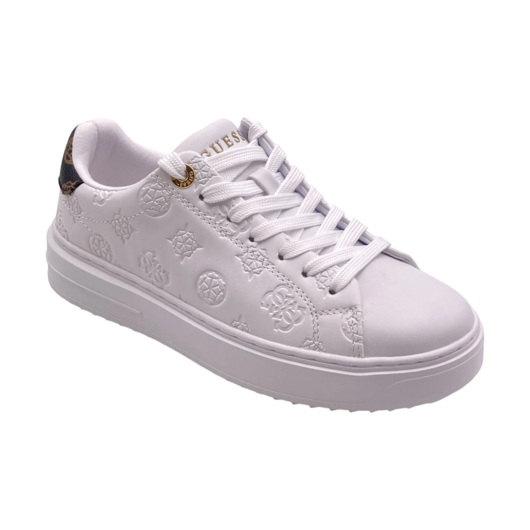 Sneaker Donna Guess FLPDS4FAL12 white