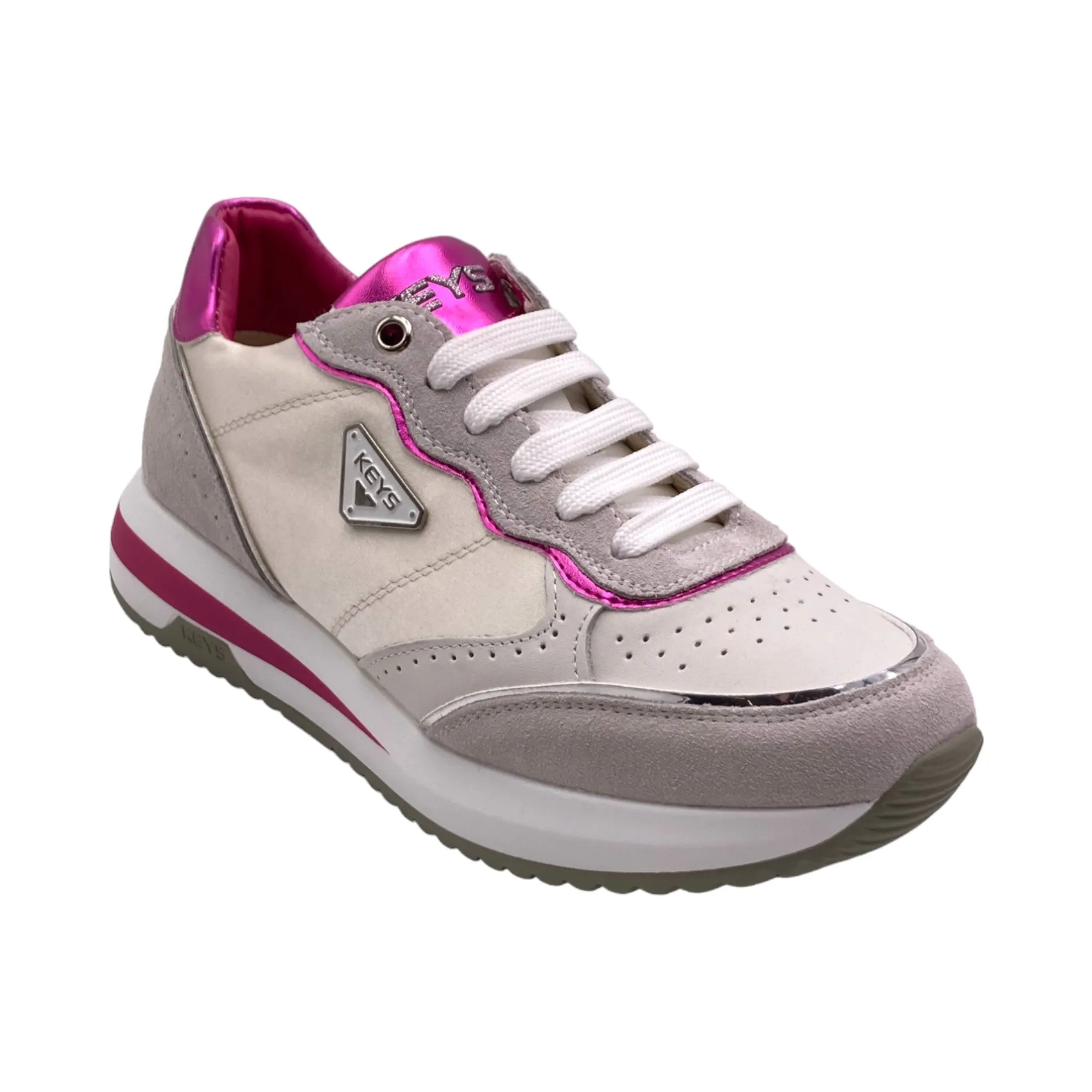 Sneaker Donna Keys K-9232 purity/white/fuxia