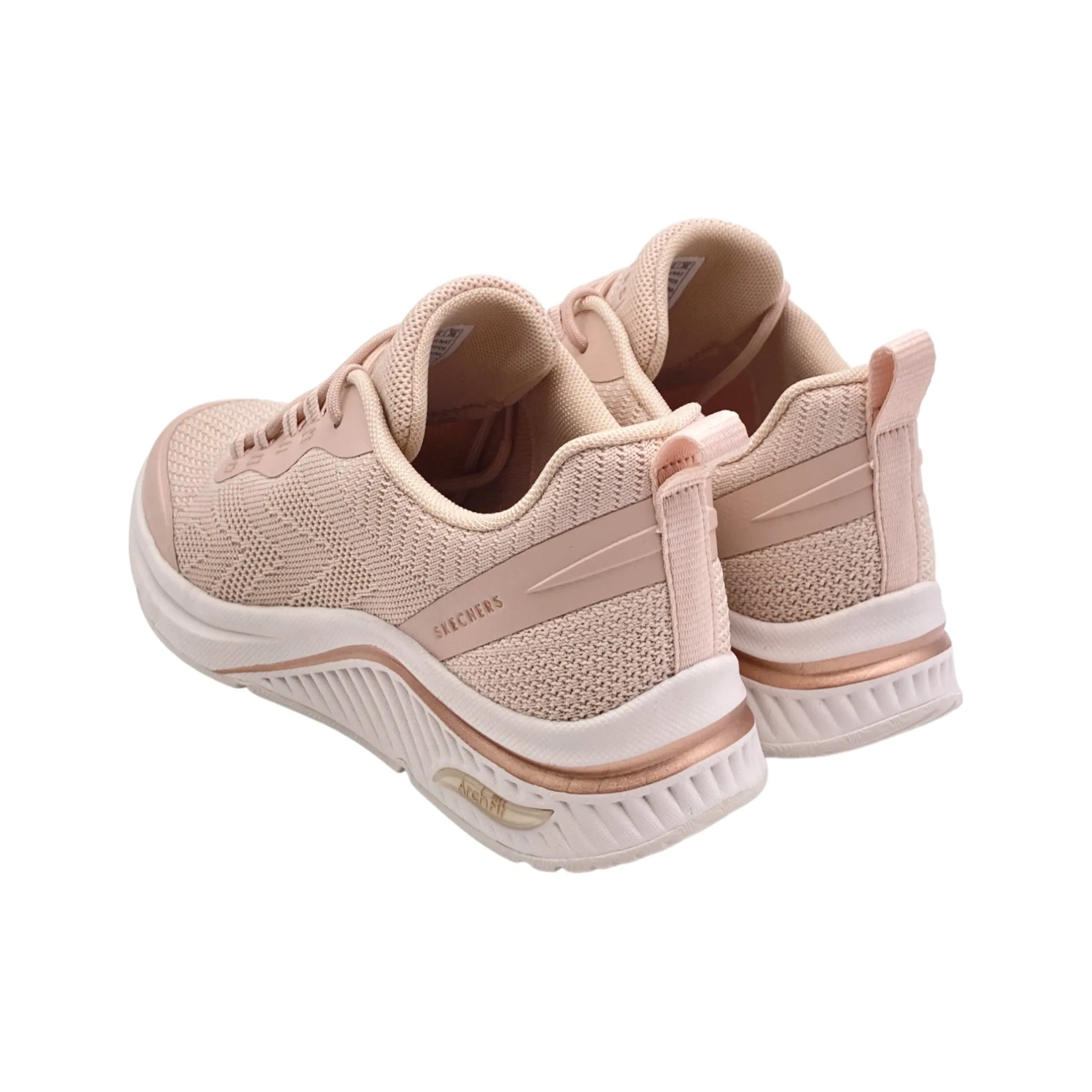 Sneaker Donna skechers 155567 NAT arch fit miles sonrisas