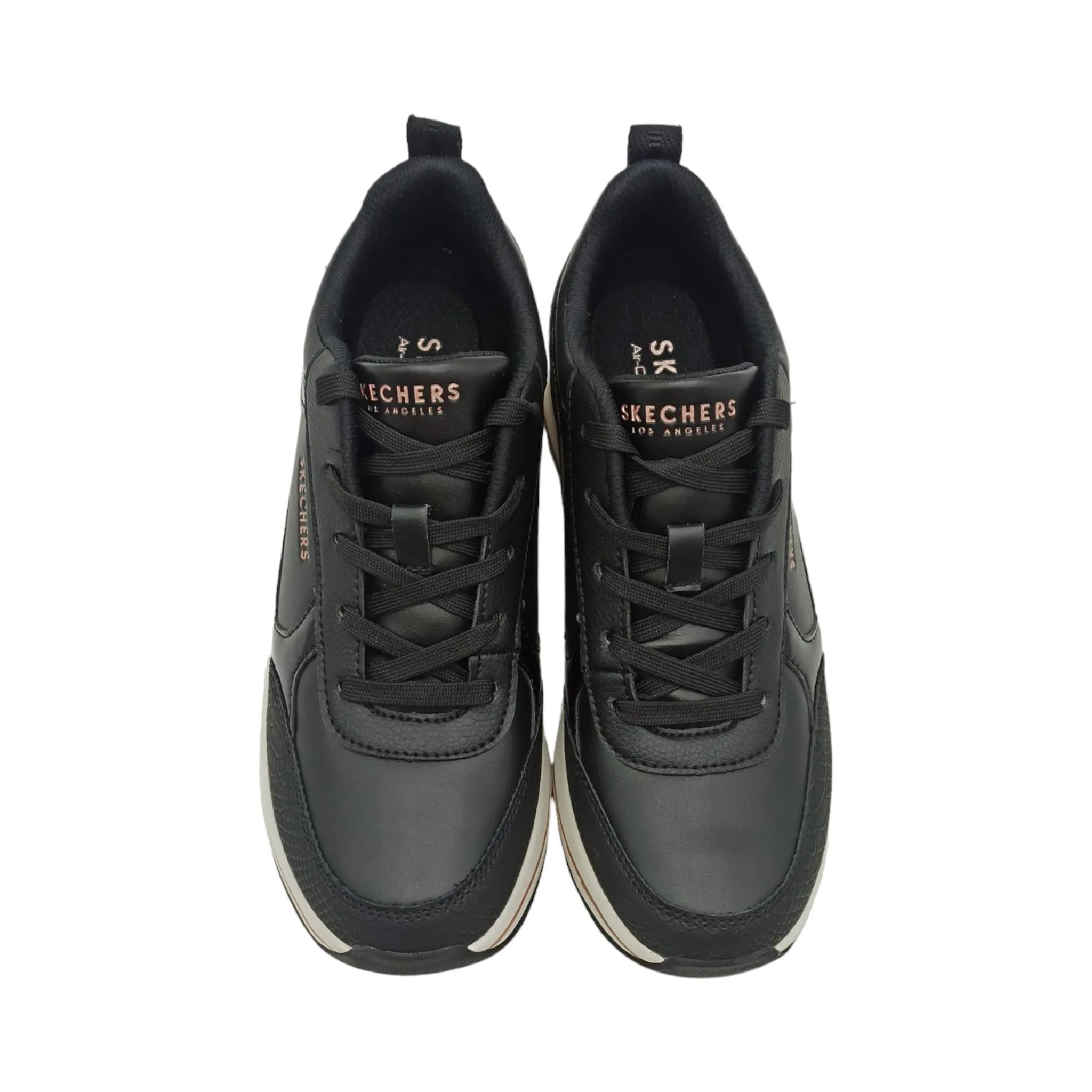 Sneaker Donna Skechers 177345 Black Billion2 Fine Shi