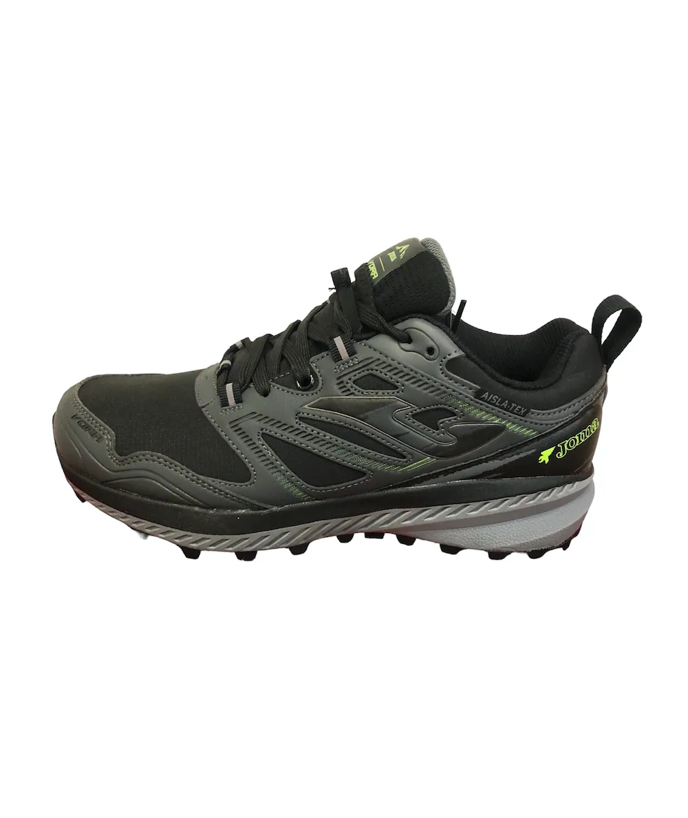 SNEAKER JOMA MEN AISLATEX 2331NERO bleck lemon waterproof membrana antiscivolo