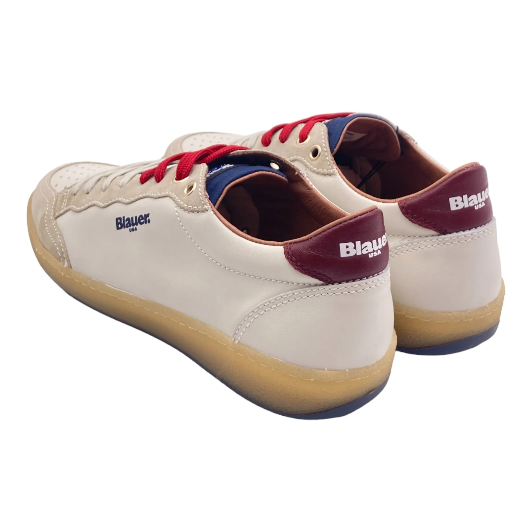 Sneaker Uomo Blauer S4MURRAY01/VIL WHITE/RED/NAVY 241