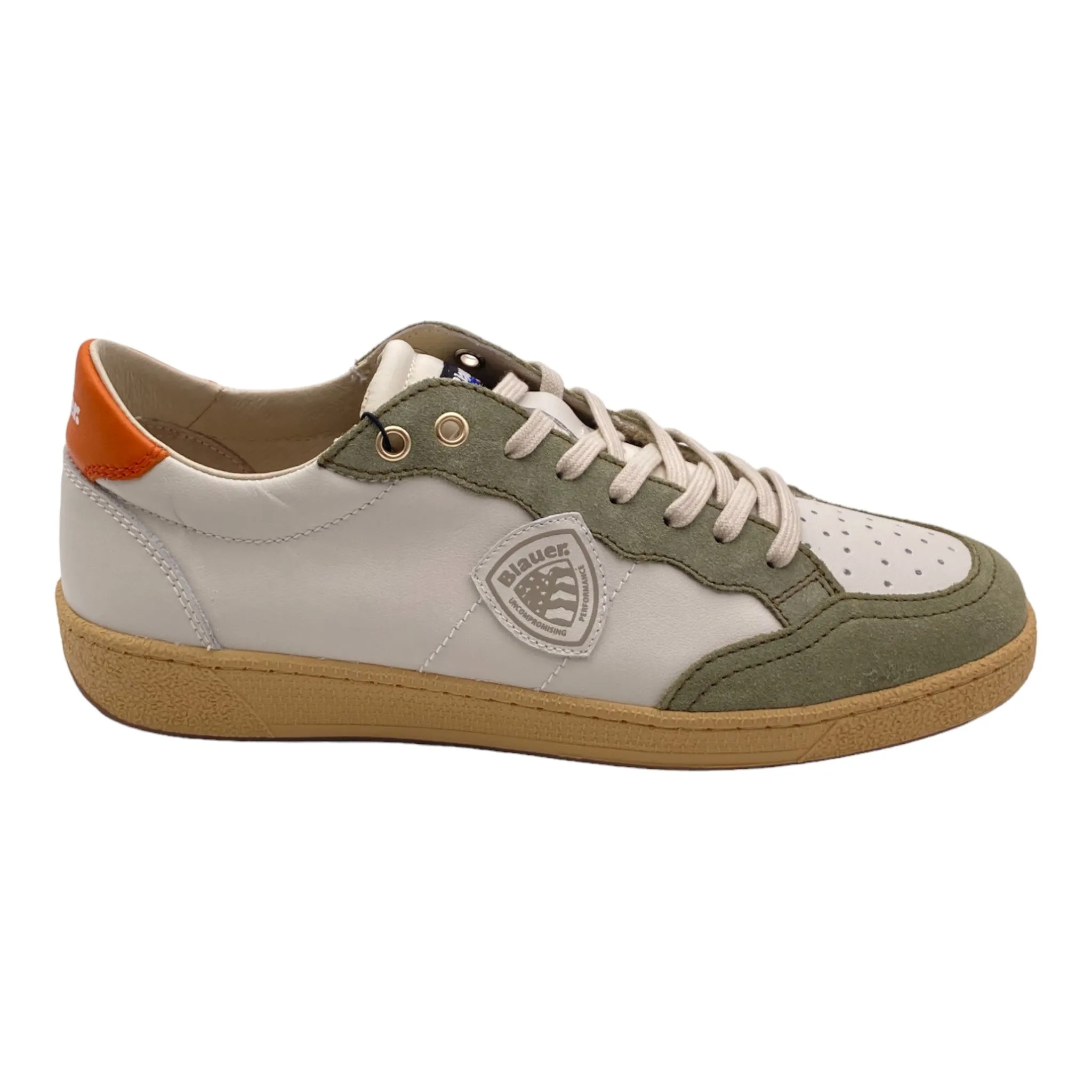 Sneaker Uomo Blauer S4MURRAY08/LES WHITE/GREEN 241