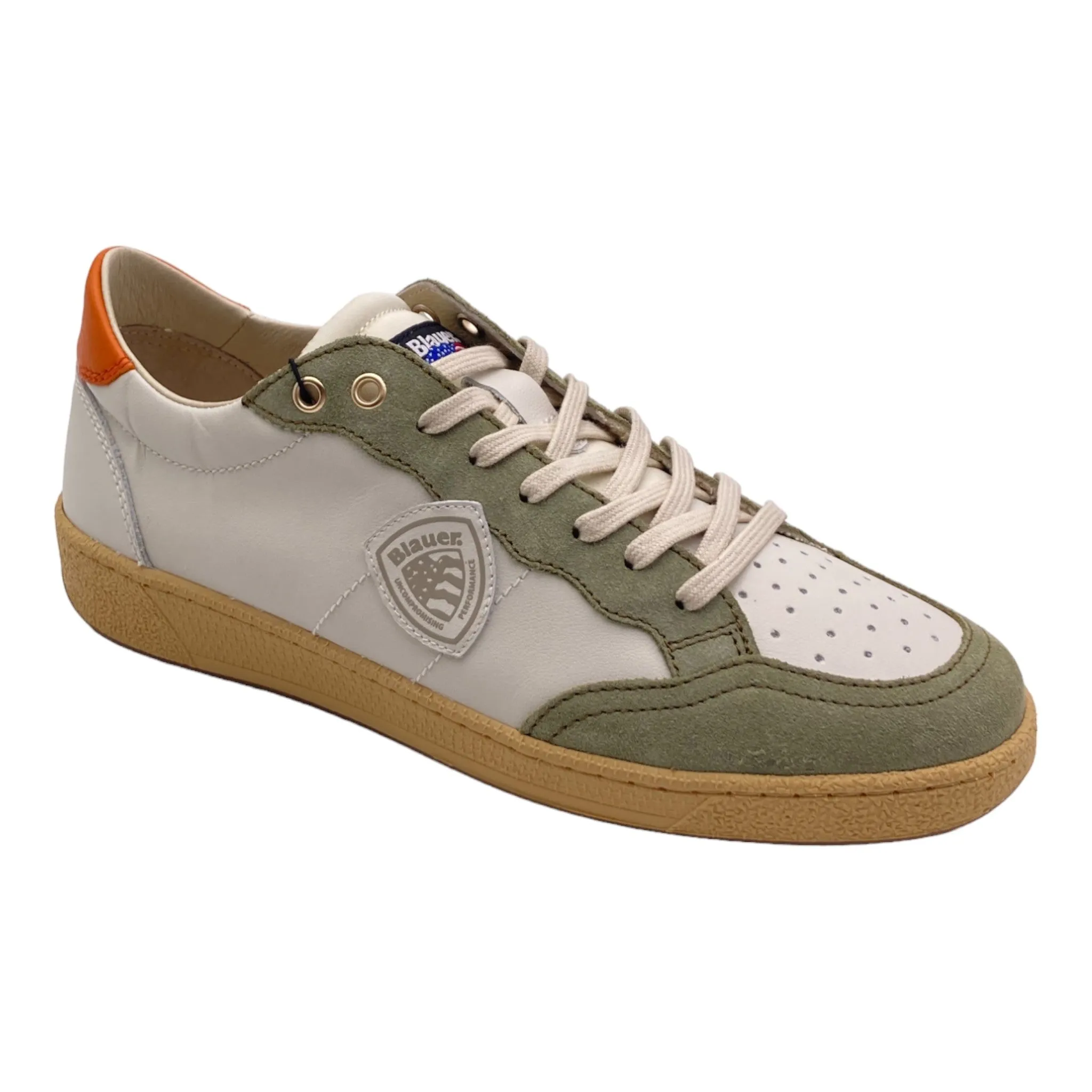 Sneaker Uomo Blauer S4MURRAY08/LES WHITE/GREEN 241
