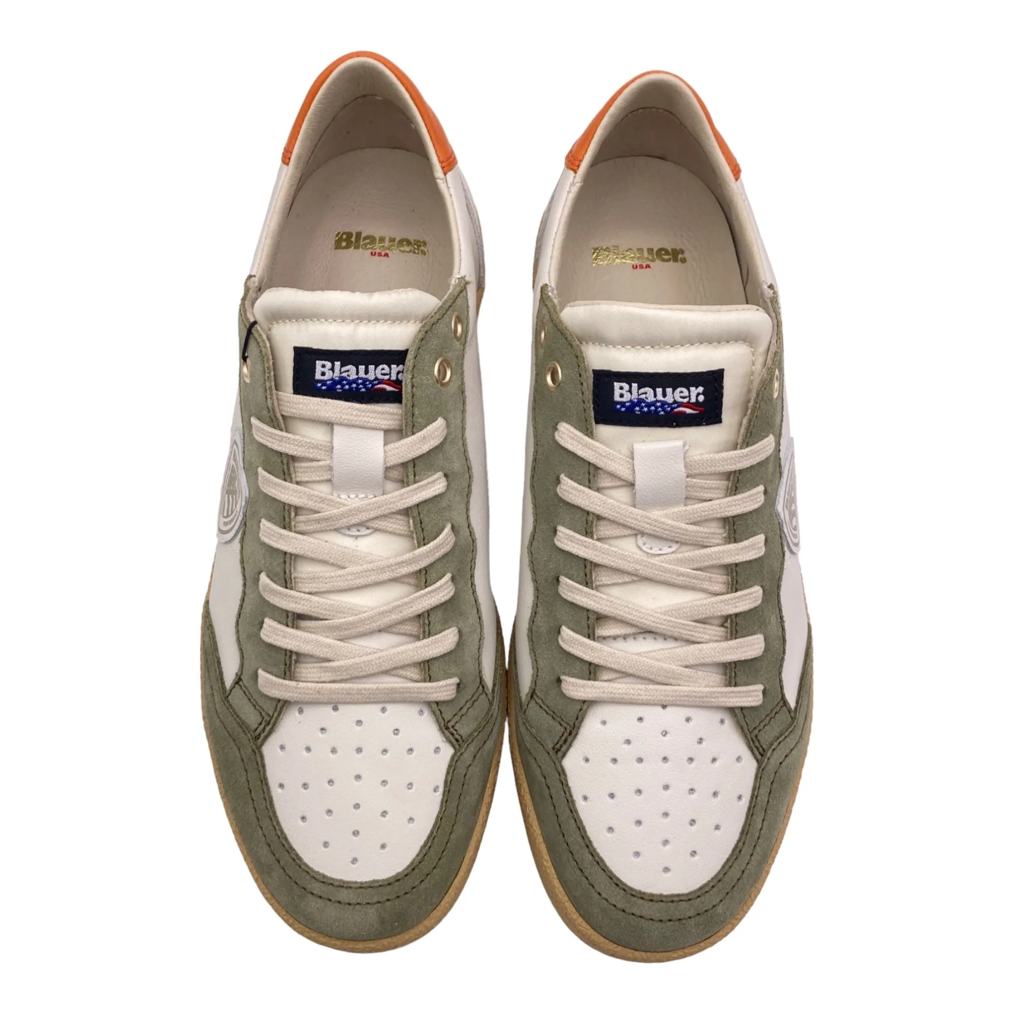 Sneaker Uomo Blauer S4MURRAY08/LES WHITE/GREEN 241