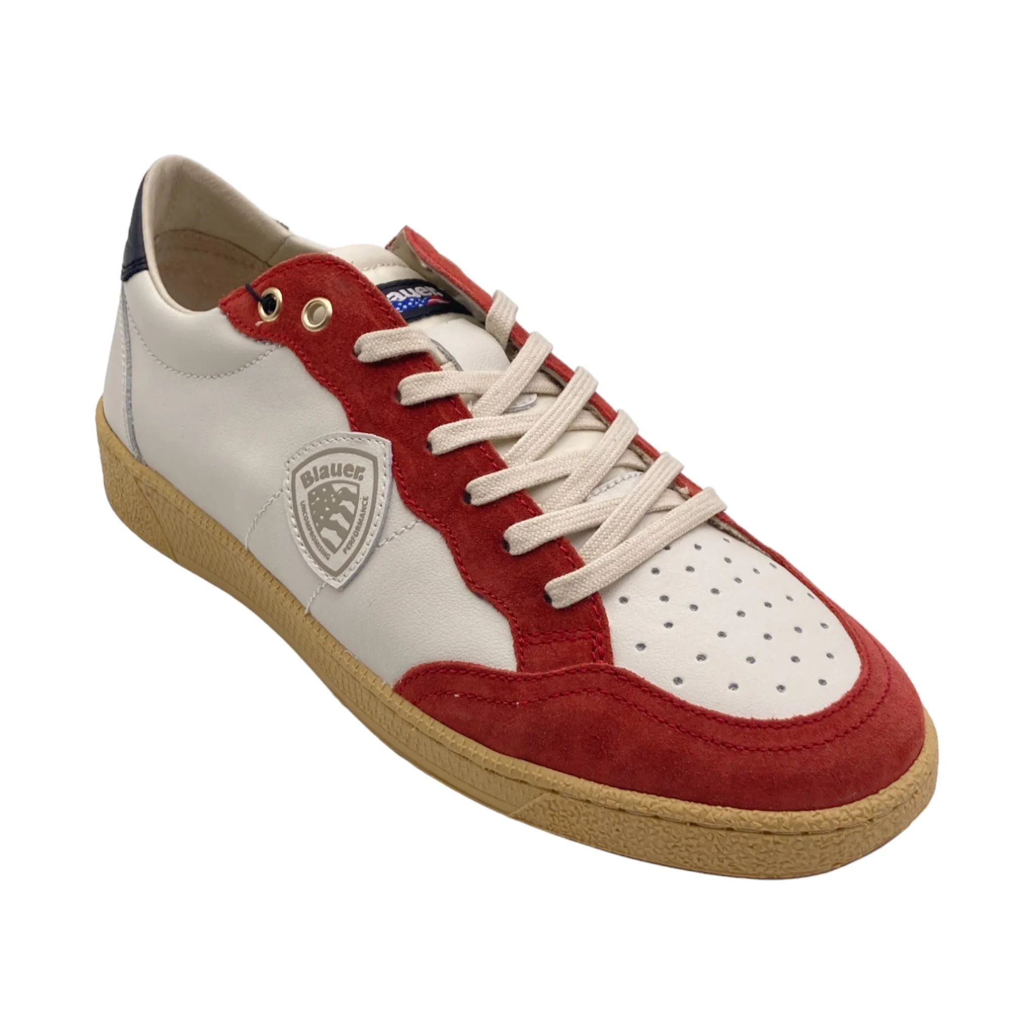 Sneaker Uomo Blauer S4MURRAY08/LES WHITE/ORANGE 241