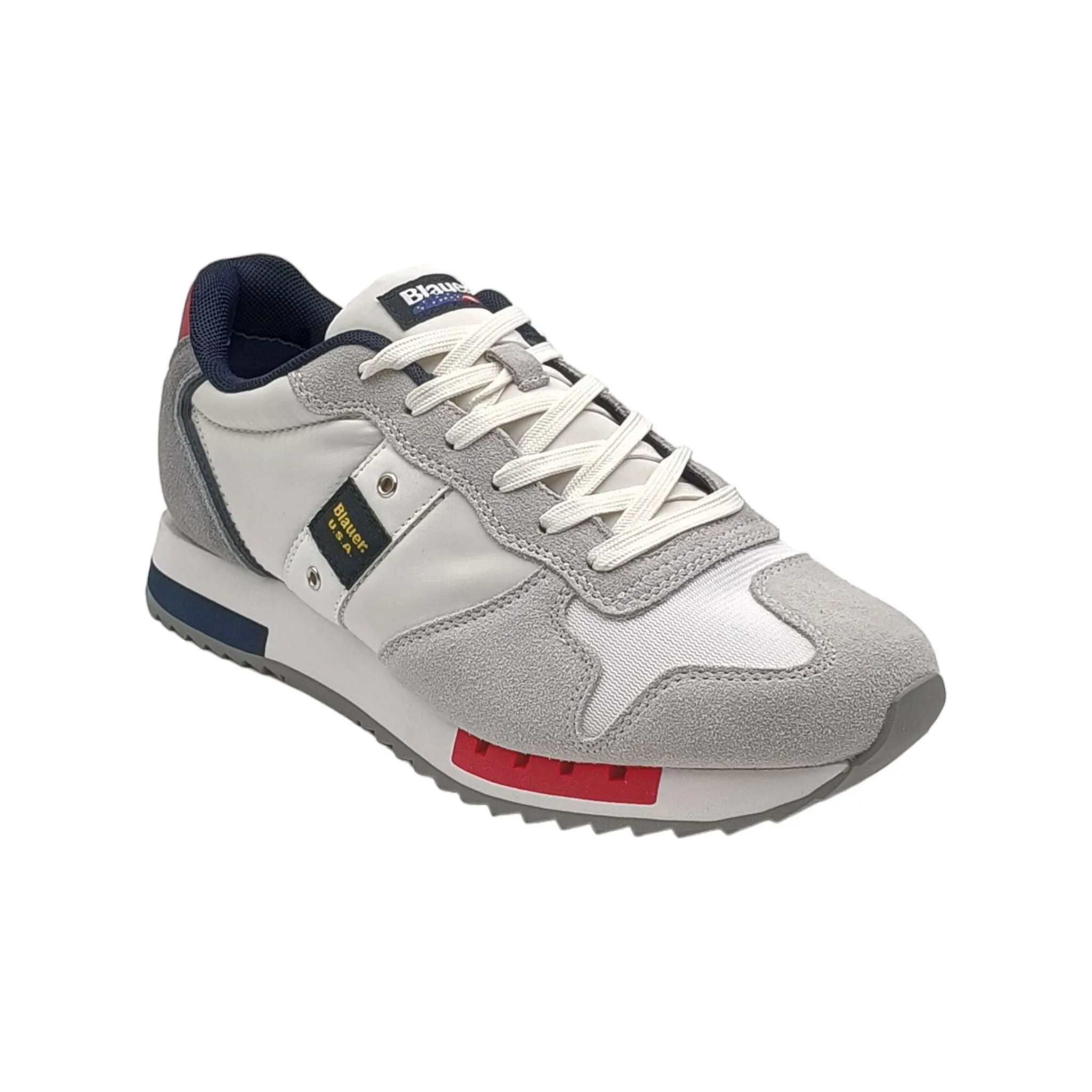 Sneaker Uomo Blauer S4QUEENS01/MES WHITE/RED/NAVY