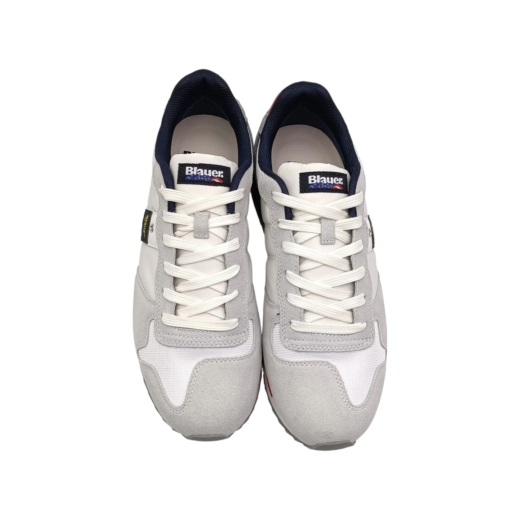 Sneaker Uomo Blauer S4QUEENS01/MES WHITE/RED/NAVY