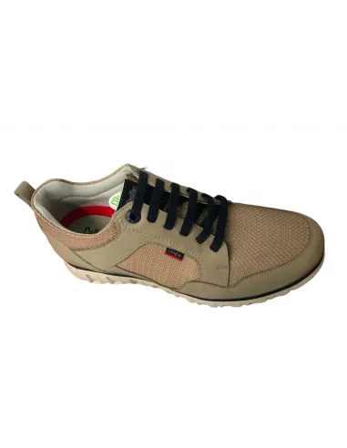 Sneaker UOMO Callaghan 12921 pietra squalo suola rialzata ADAPTACTION