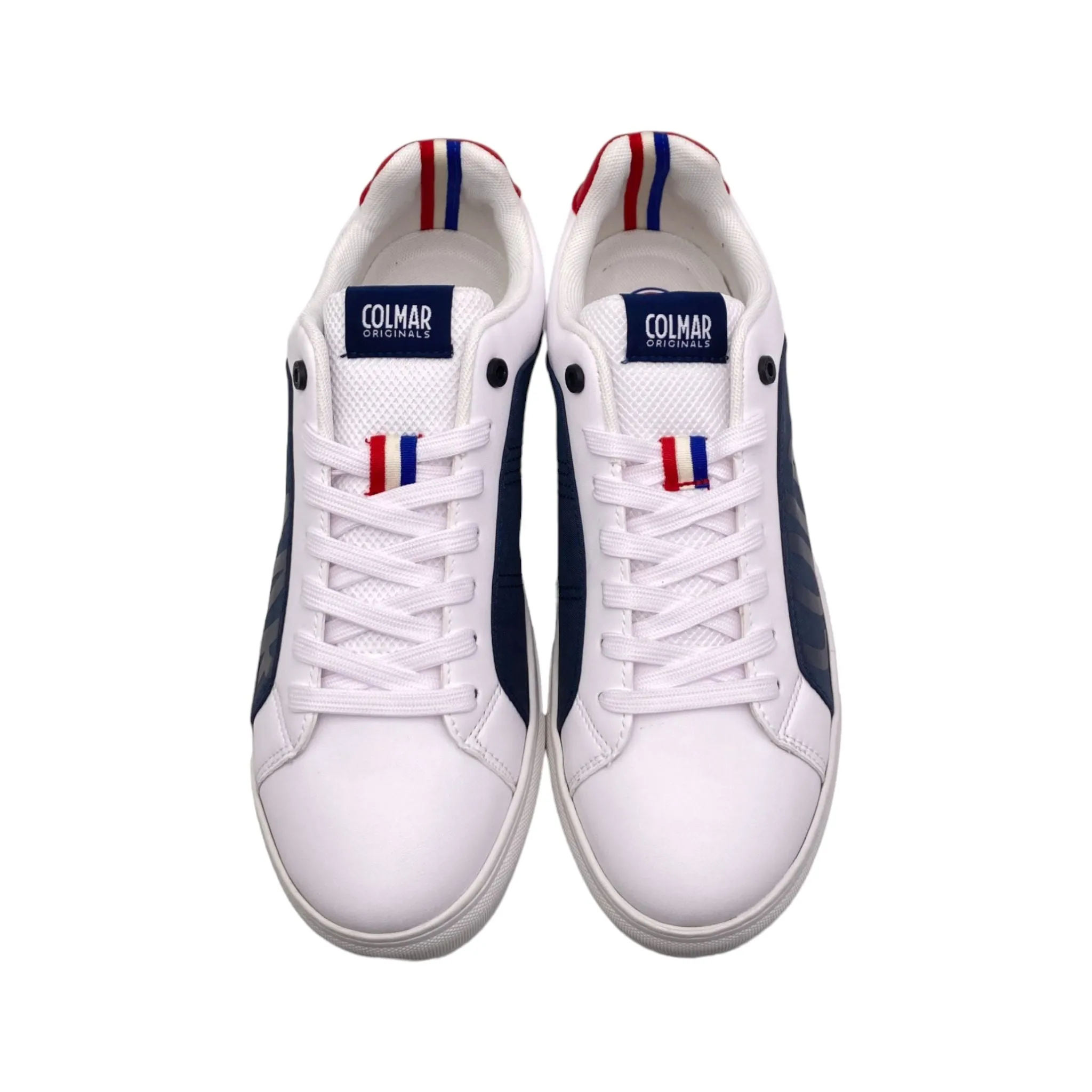Sneaker Uomo Colmar 107 BRADBURY CHROMATIC BLOCK white-navy-red