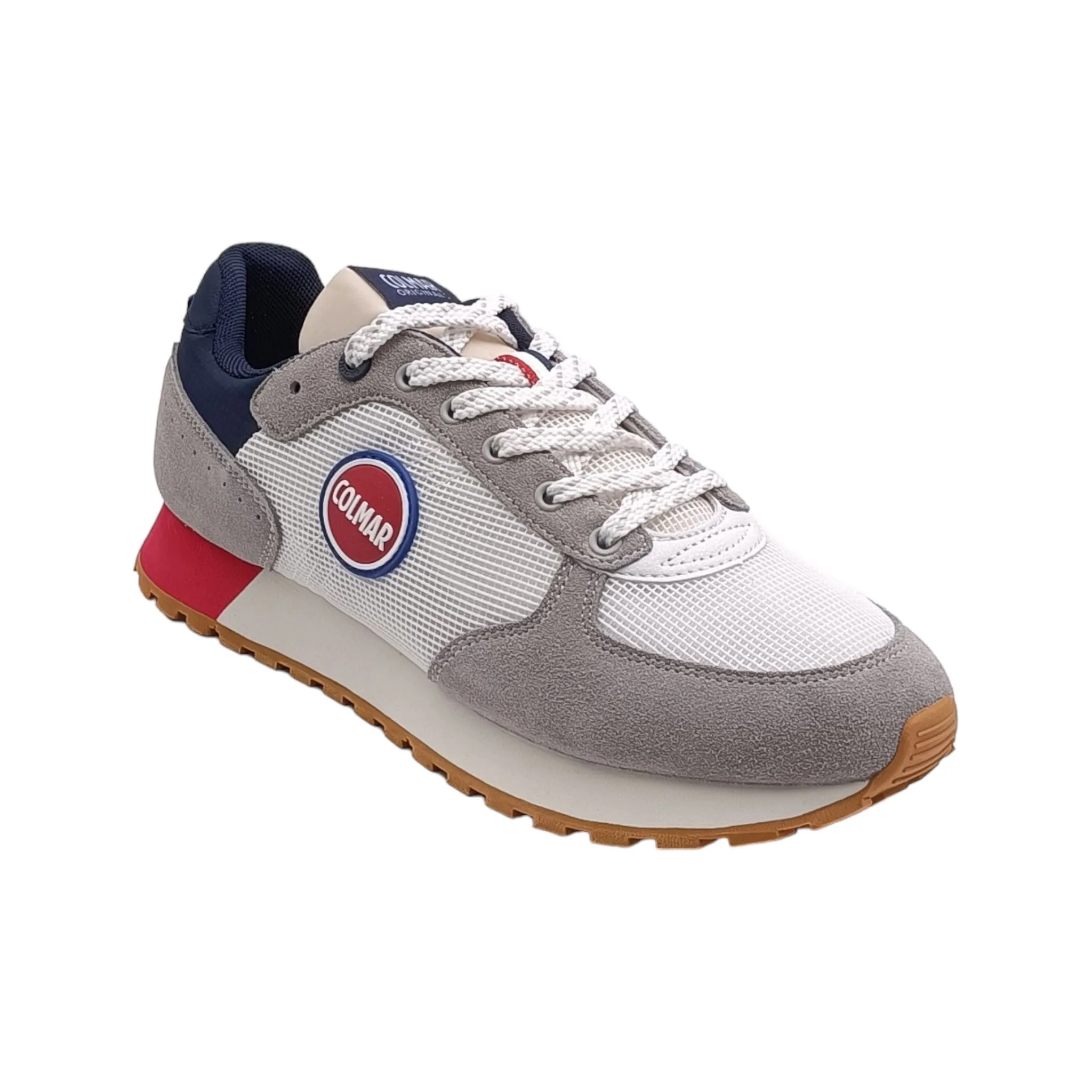 Sneaker Uomo Colmar TRAVIS ORIGINALS white-navy-red