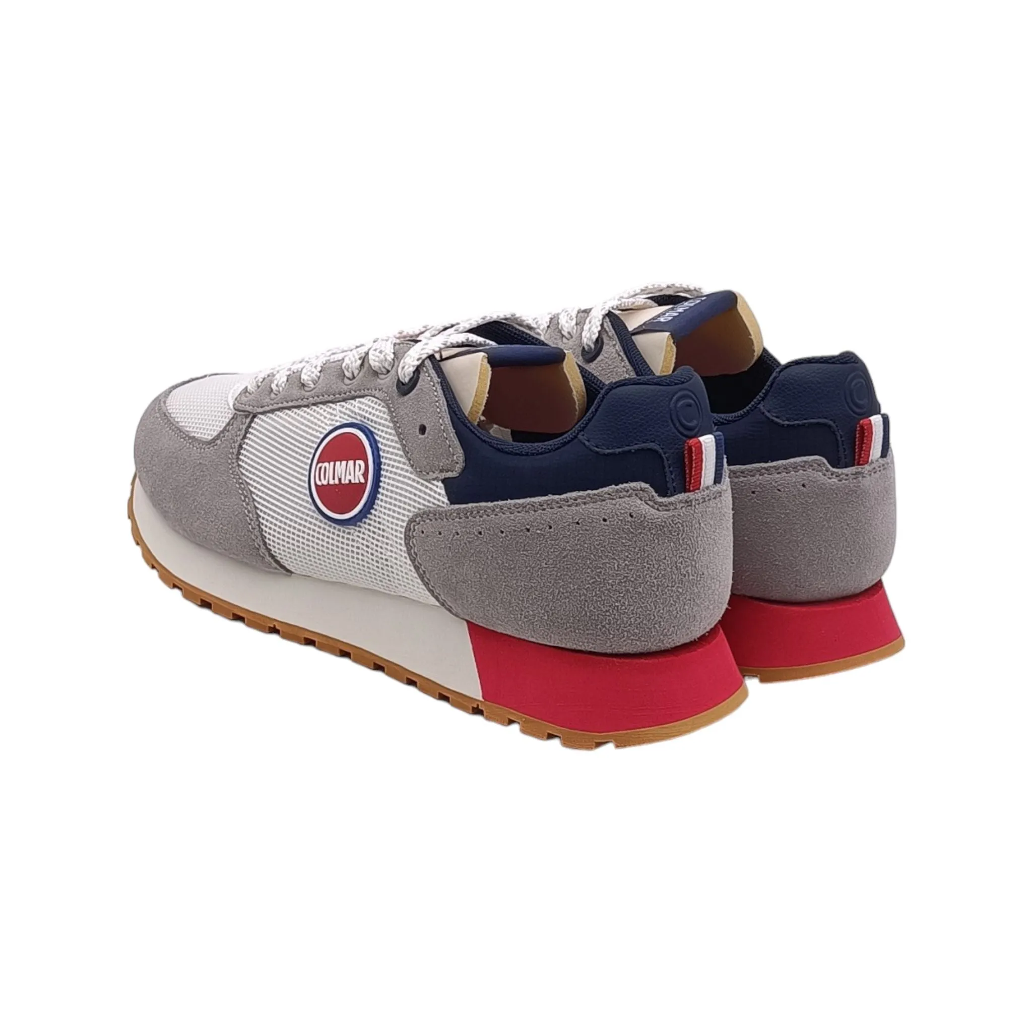 Sneaker Uomo Colmar TRAVIS ORIGINALS white-navy-red